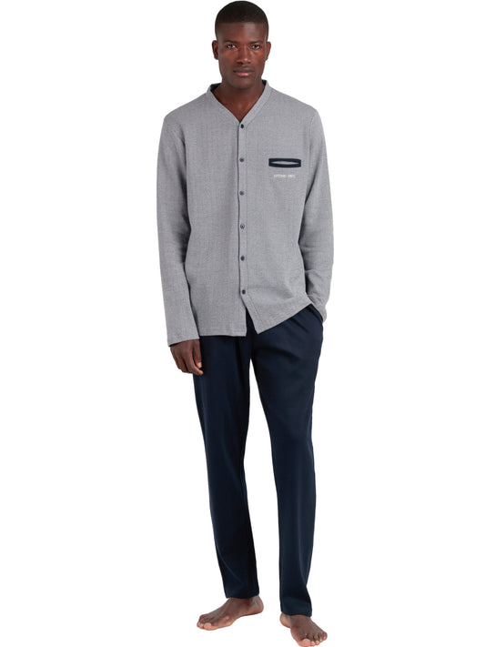 Pyjama tenue d'intérieur pantalon chemise manches longues Corner Antonio Miro Admas