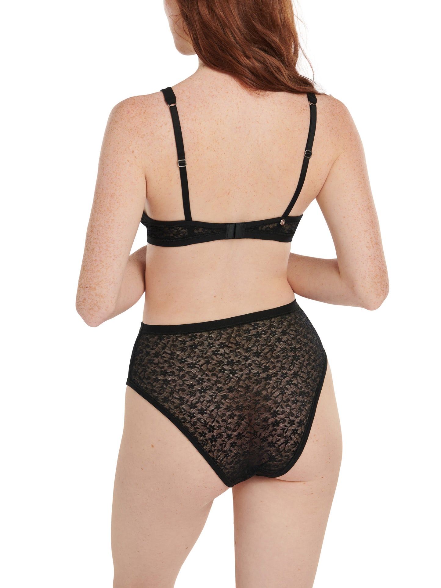 Slip échancré taille haute Smooth Lisca Cheek