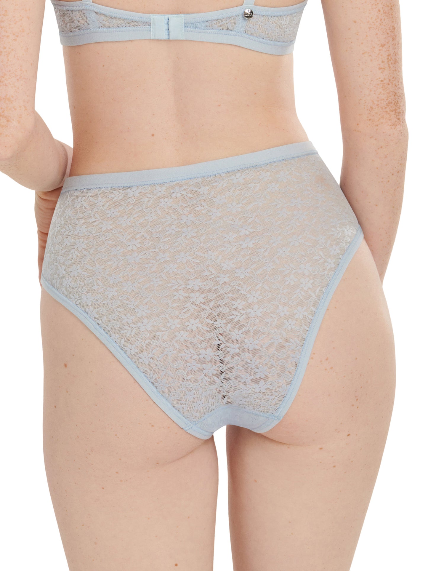 Slip échancré taille haute Smooth Lisca Cheek