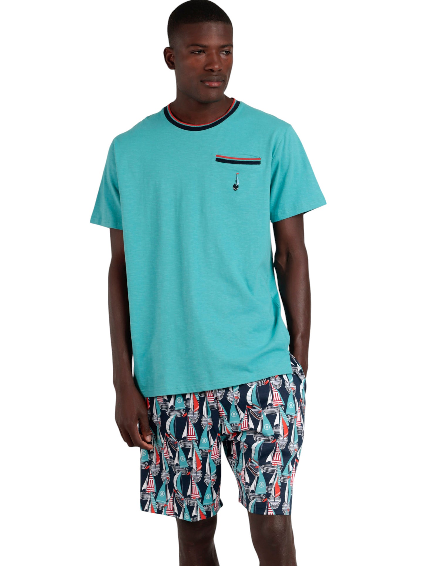 Pyjama short t-shirt Boat Race Admas