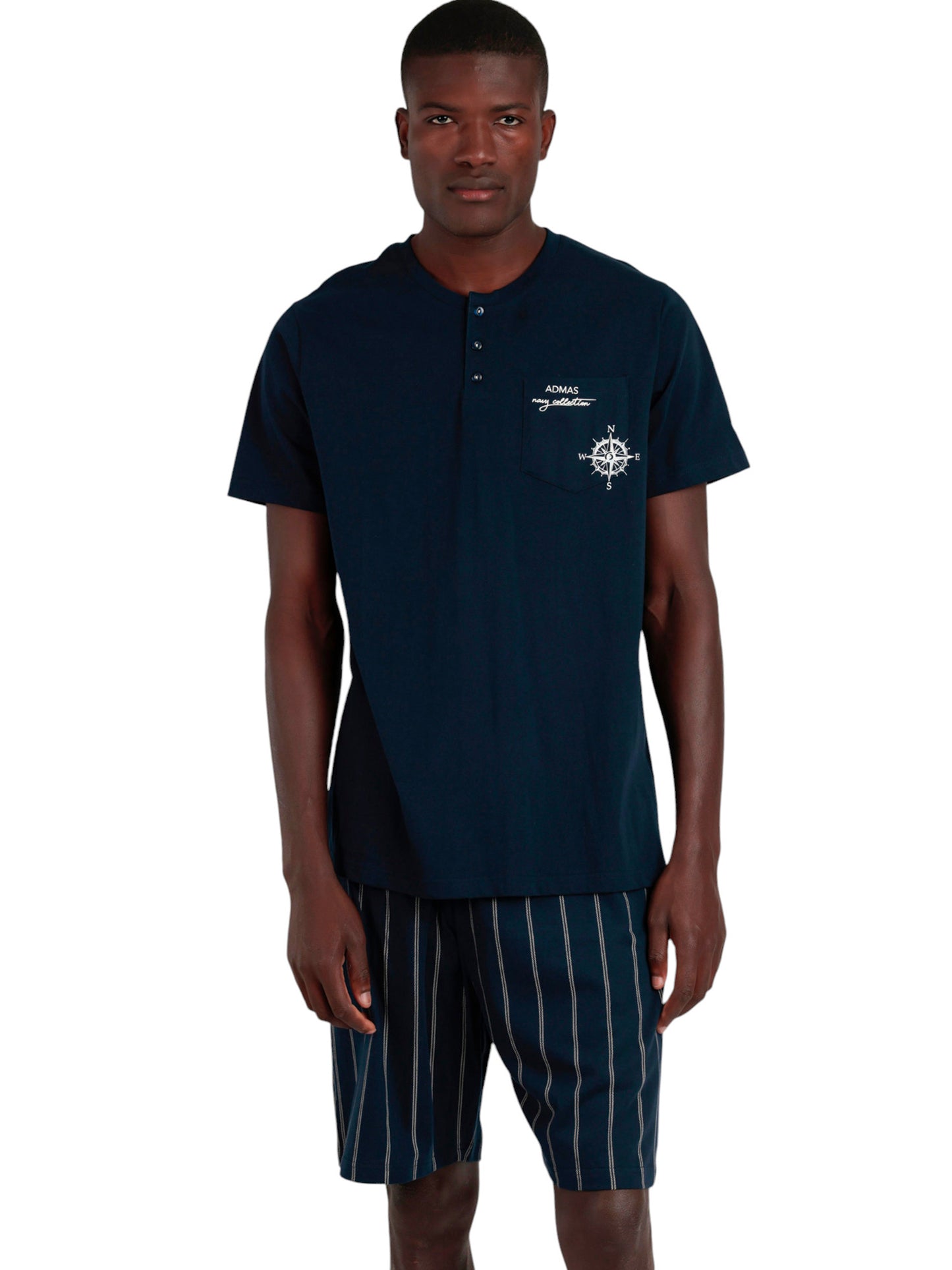 Pyjama short t-shirt Navy Collection Admas