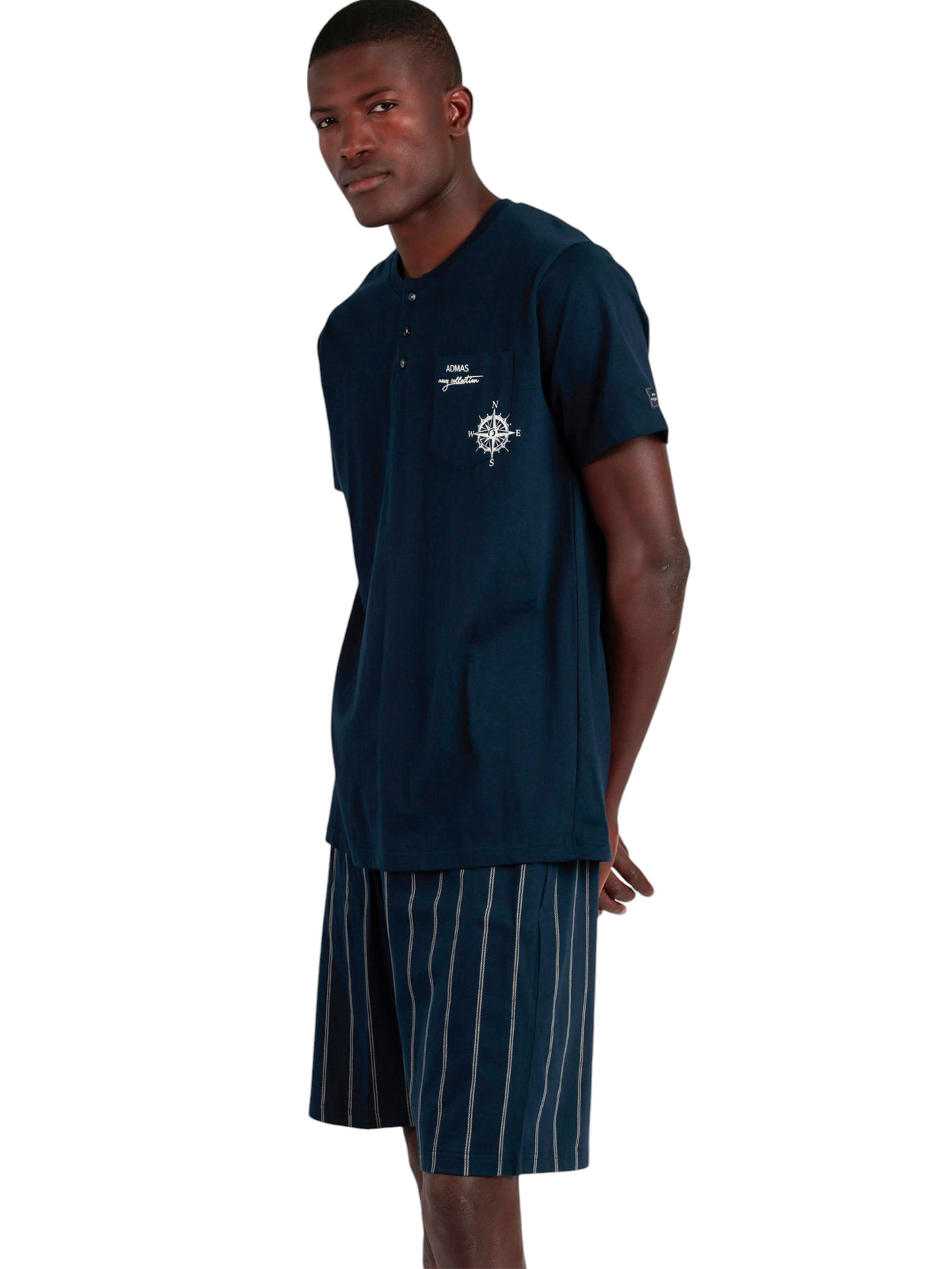 Pyjama short t-shirt Navy Collection Admas