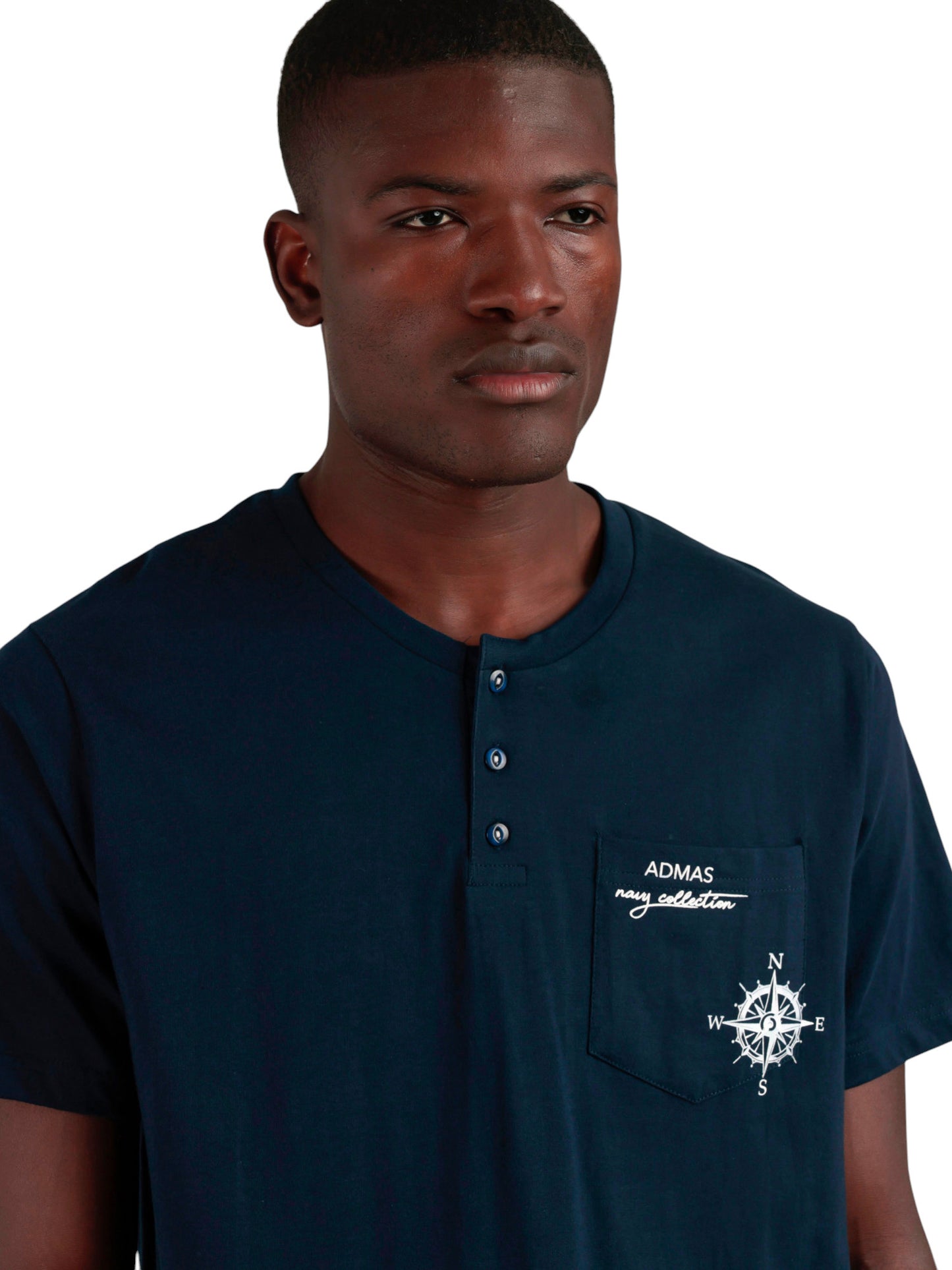 Pyjama short t-shirt Navy Collection Admas
