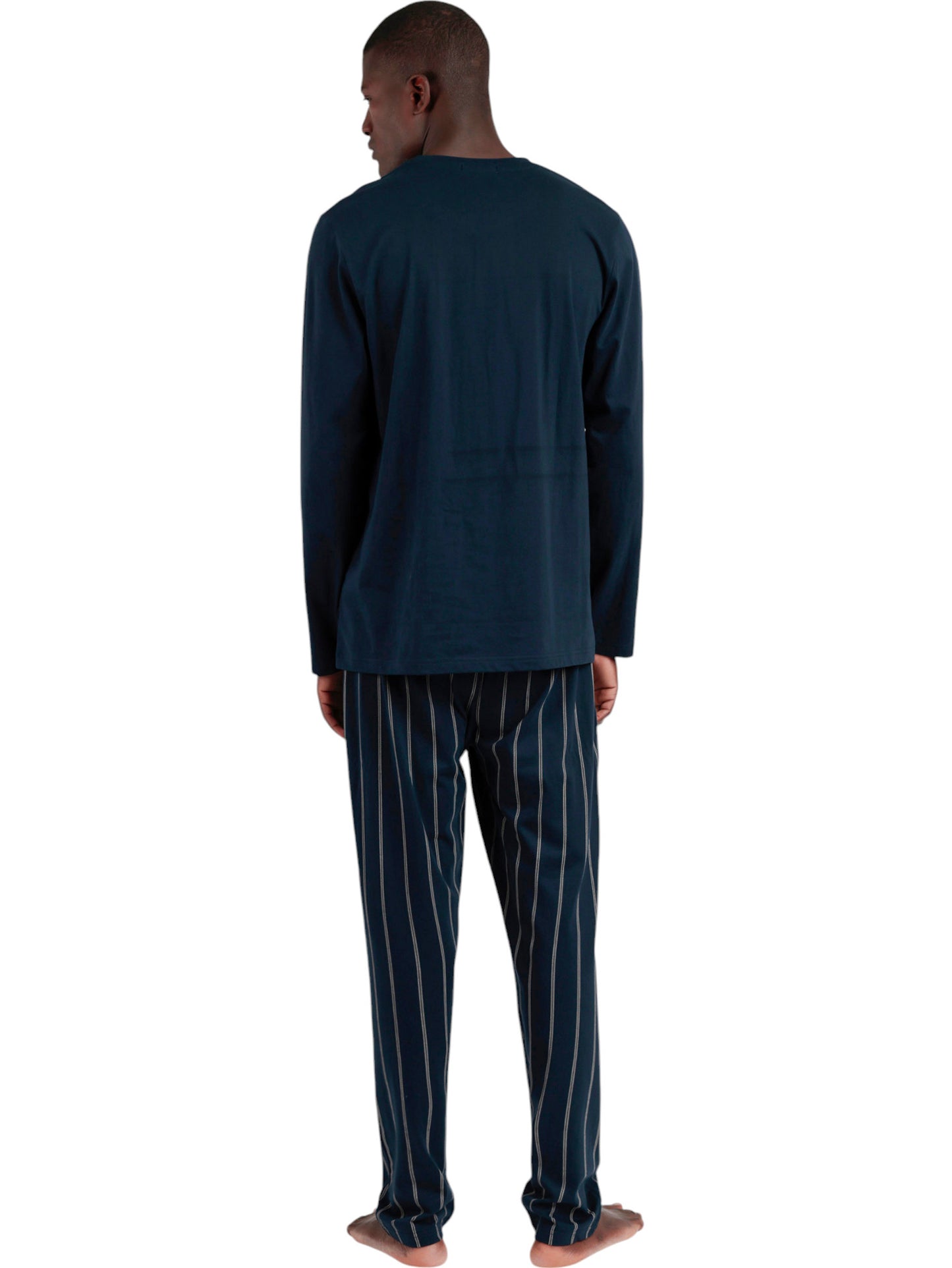 Pyjama pantalon top manches longues Navy Collection Admas