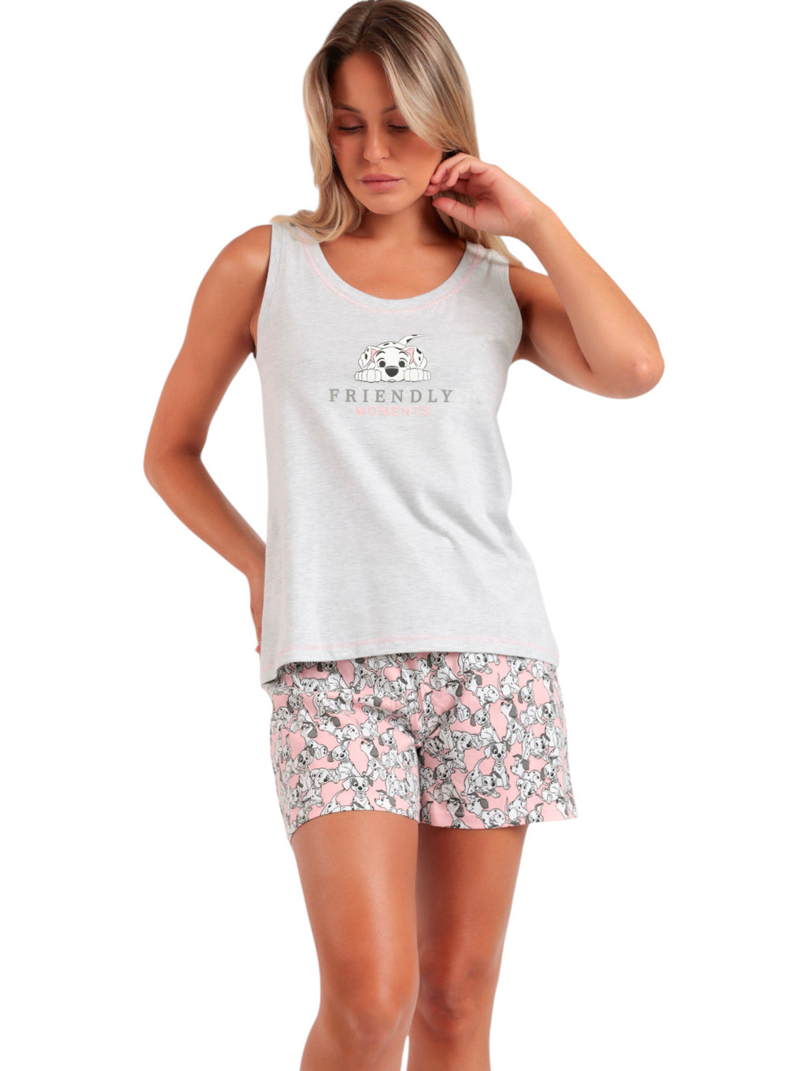 Pyjama short débardeur Dalmatians Disney Admas