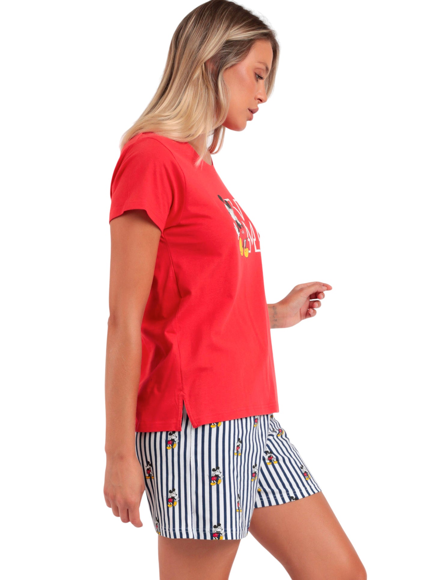 Pyjama short t-shirt Mickey NY Summer Disney Admas