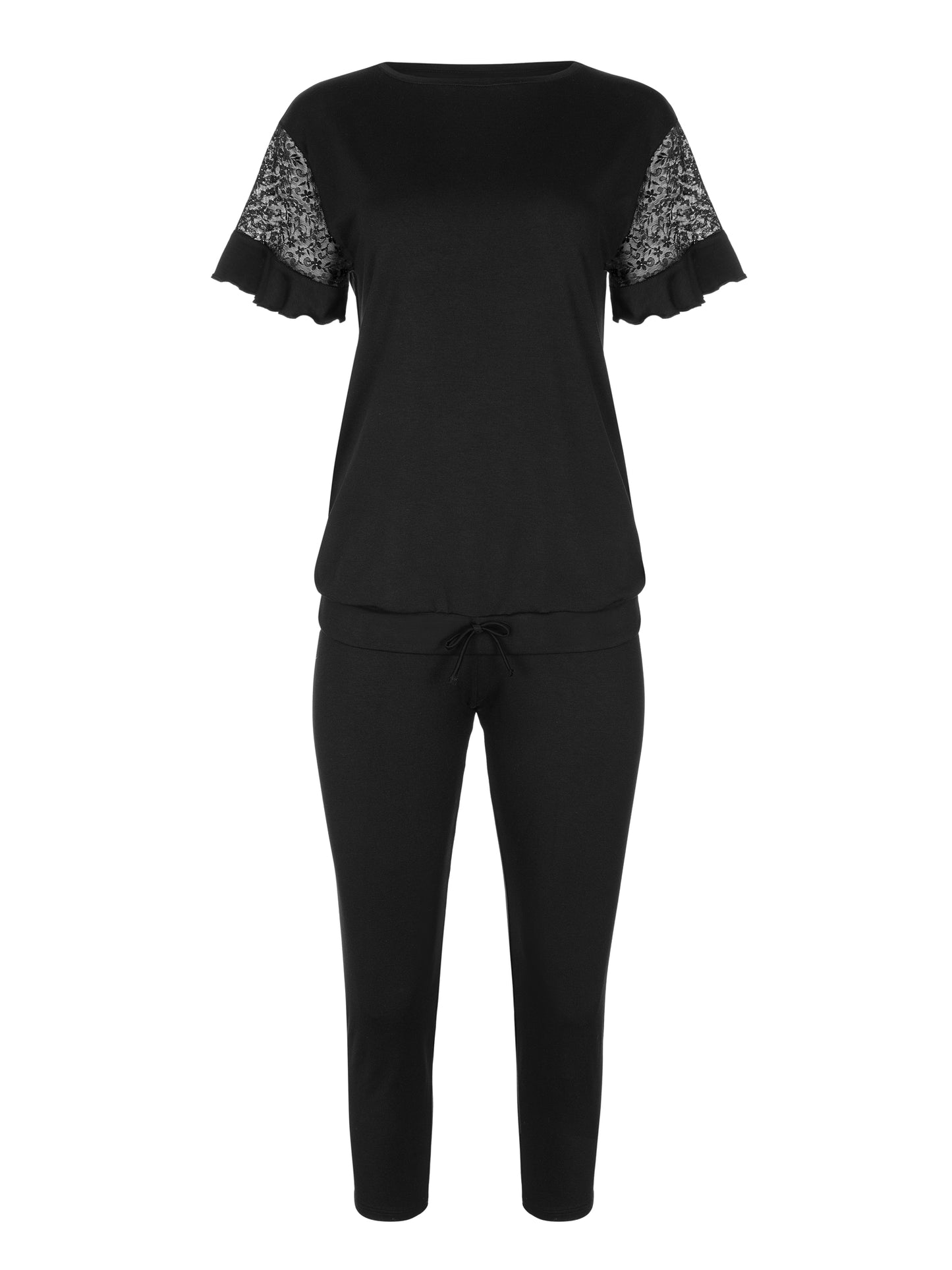 Pyjama tenue d'intérieur leggings top manches courtes Smooth Lisca Cheek