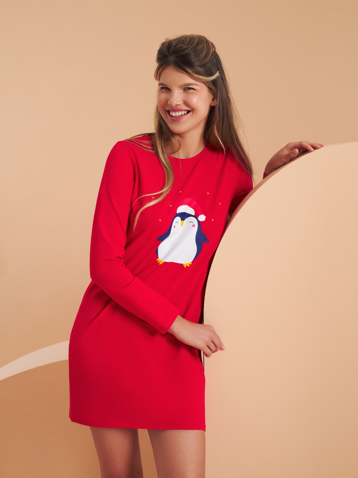 Chemise de nuit manches longues Twinkle Star Lisca Cheek