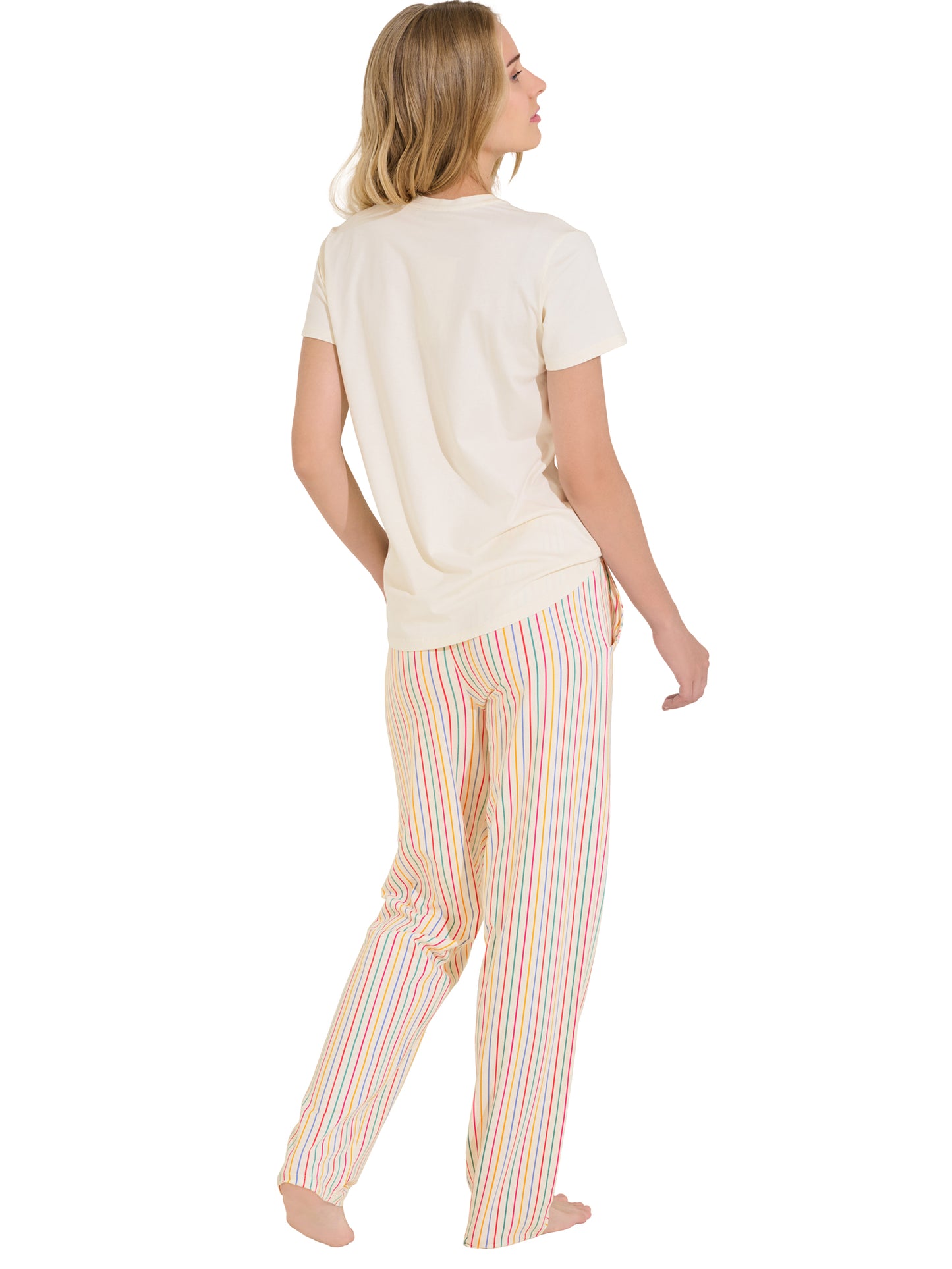 Pyjama tenue d'intérieur pantalon t-shirt SUMMER Lisca Cheek