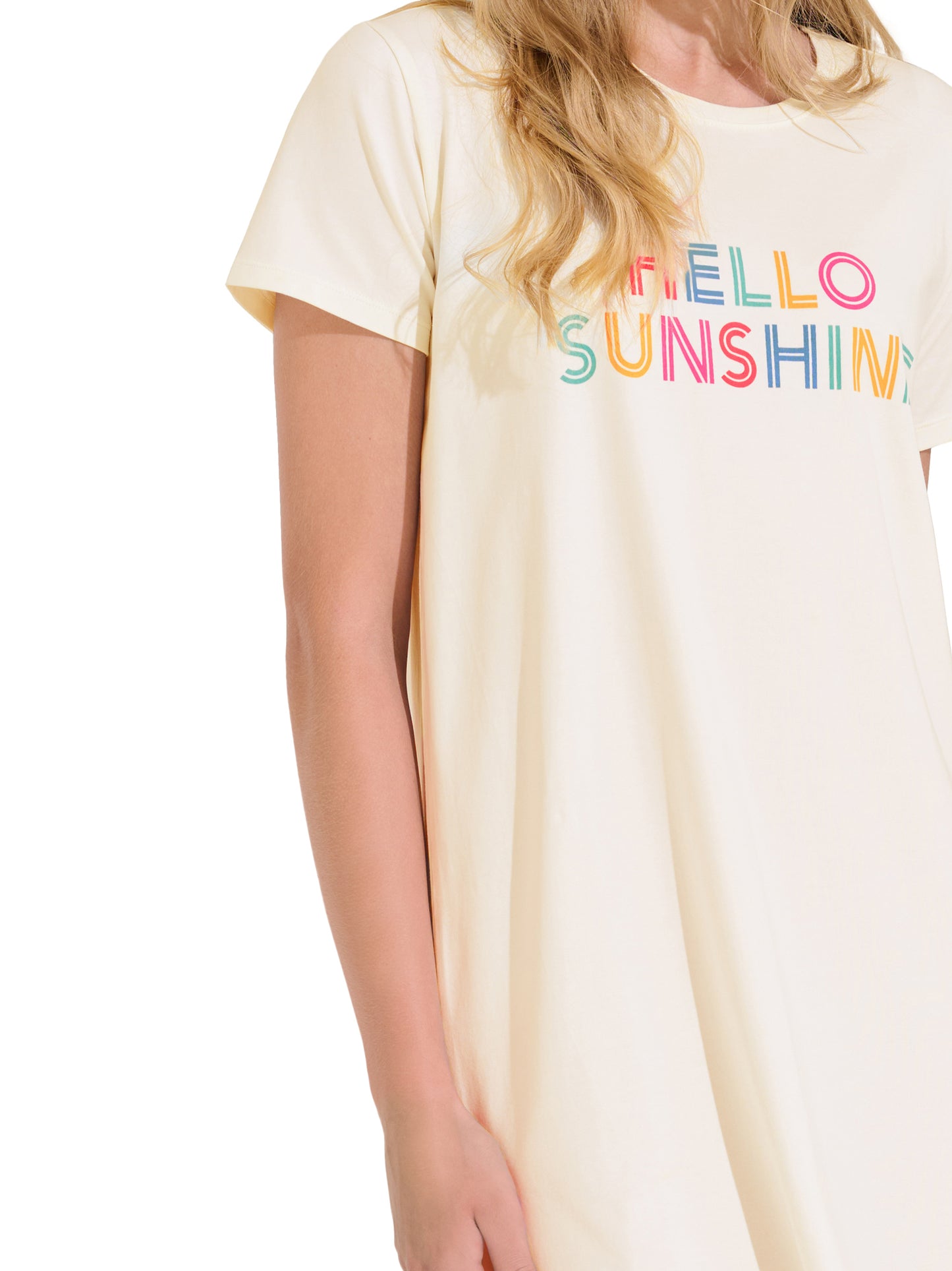Chemise de nuit manches courtes SUMMER Lisca Cheek