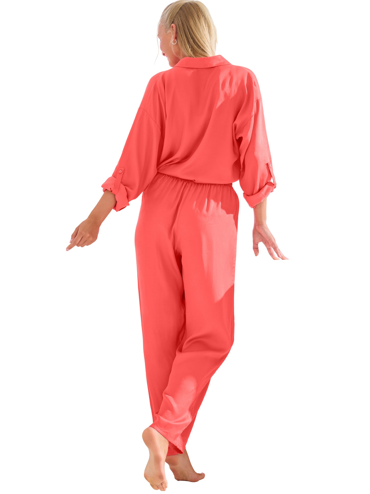 Haut pyjama chemise manches longues PARIS Lisca