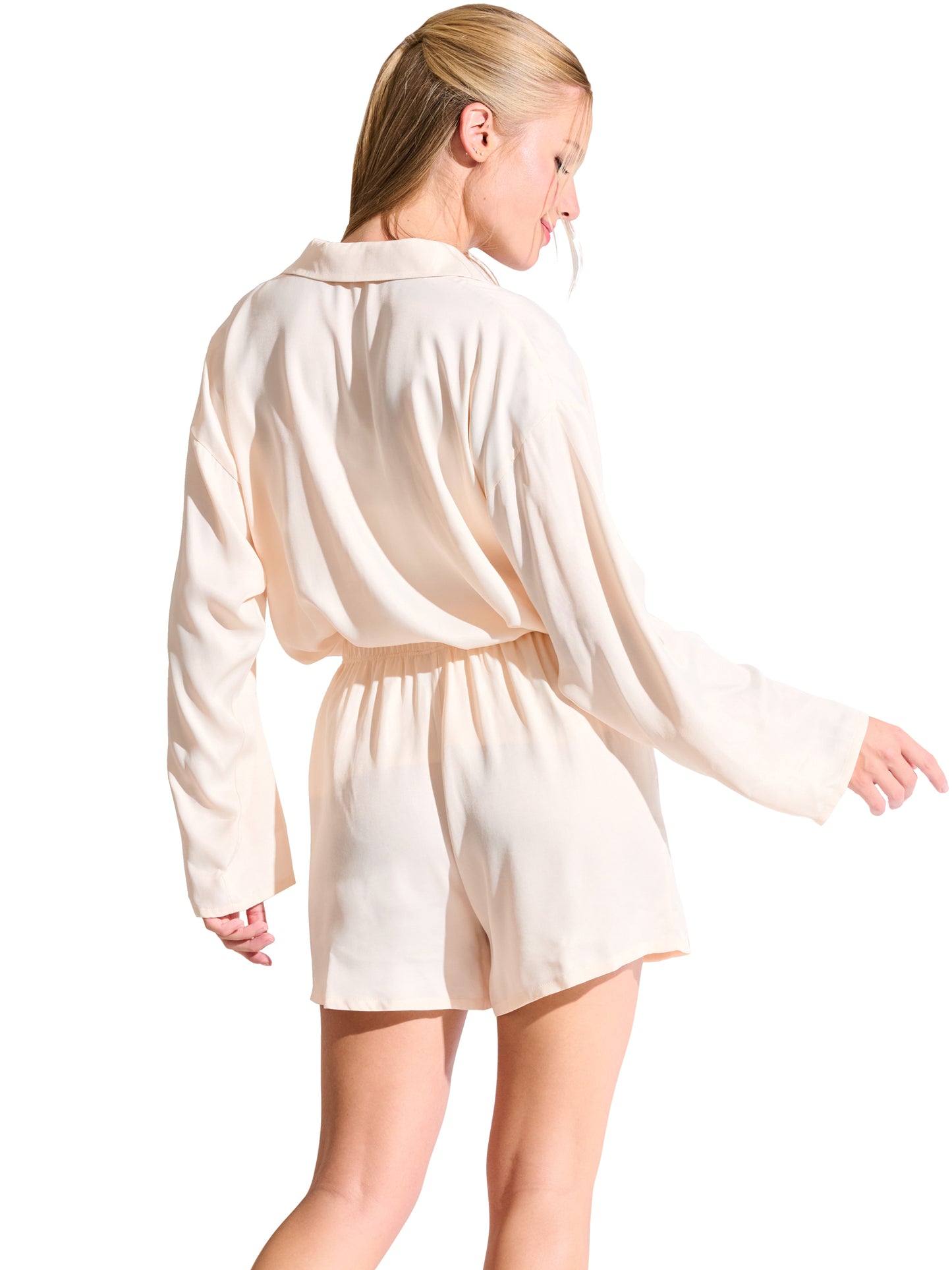 Haut pyjama chemise manches longues PARIS Lisca