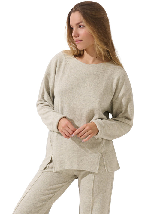 Sweater détente manches longues Olivette Lisca