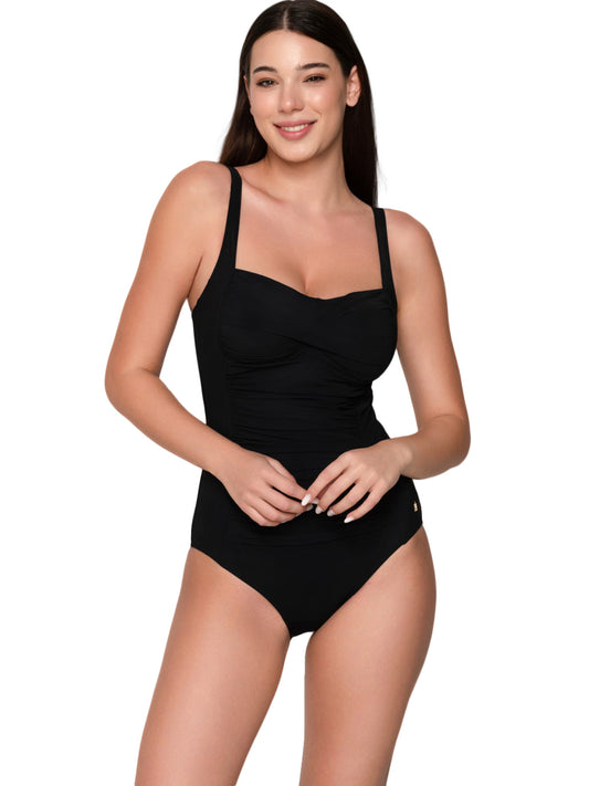 Maillot de bain amincissant 1 pièce préformé TK-5 Blue Sense bonnets C à E Luna