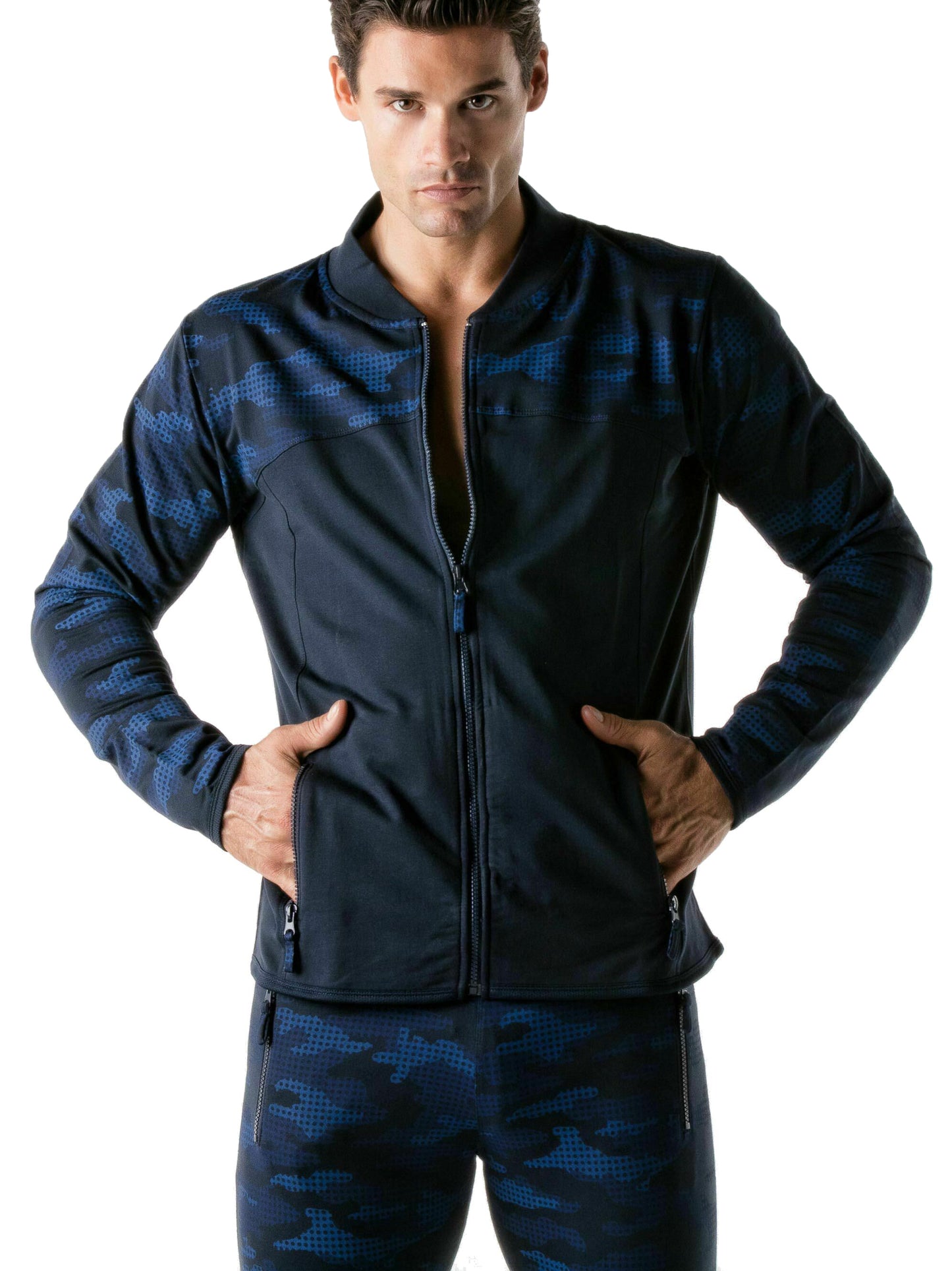 Veste sport Urban Camo marine Code22