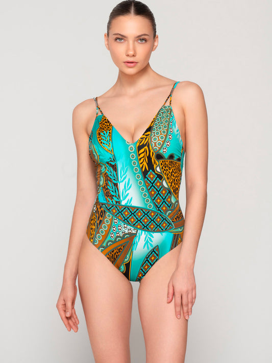 Maillot de bain une pièce triangle préformé JADE Luna Splendida