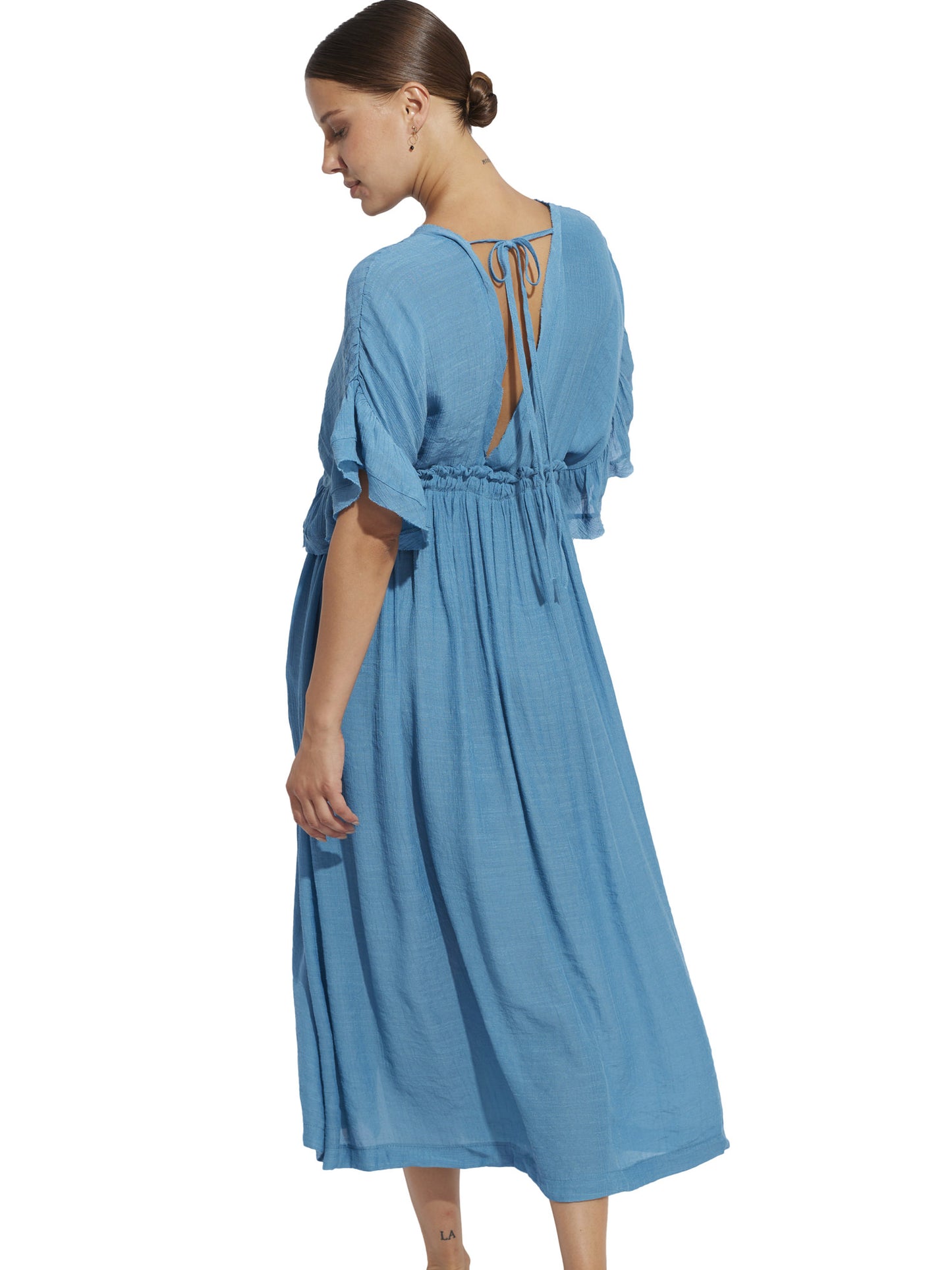 Robe longue estivale à volants Mojito Selmark Mare