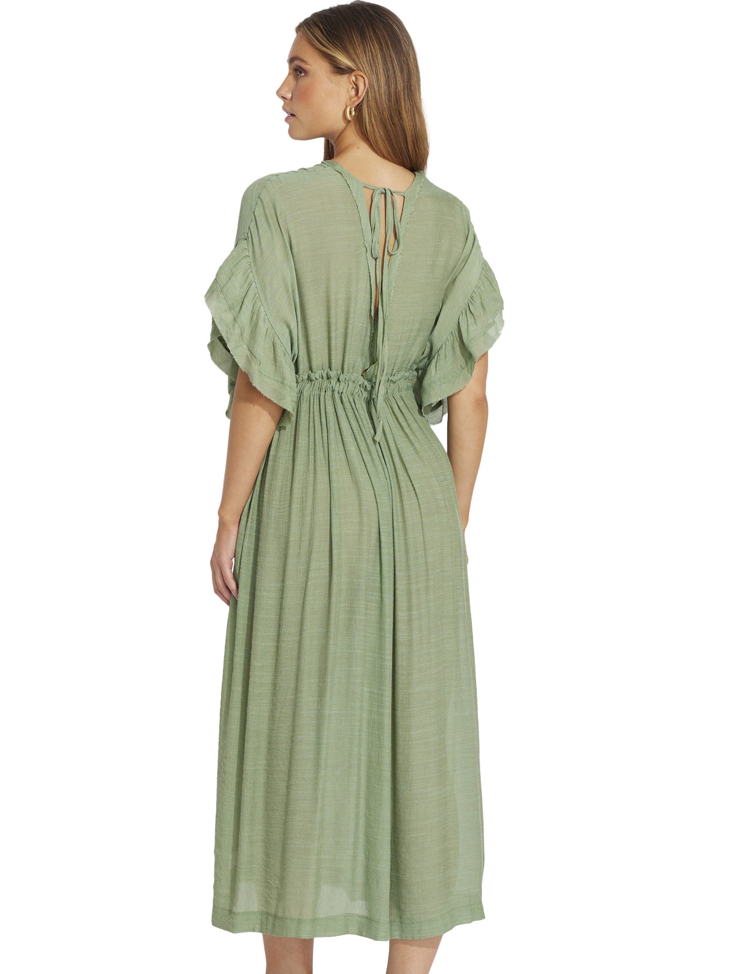 Robe longue estivale à volants Mojito Selmark Mare