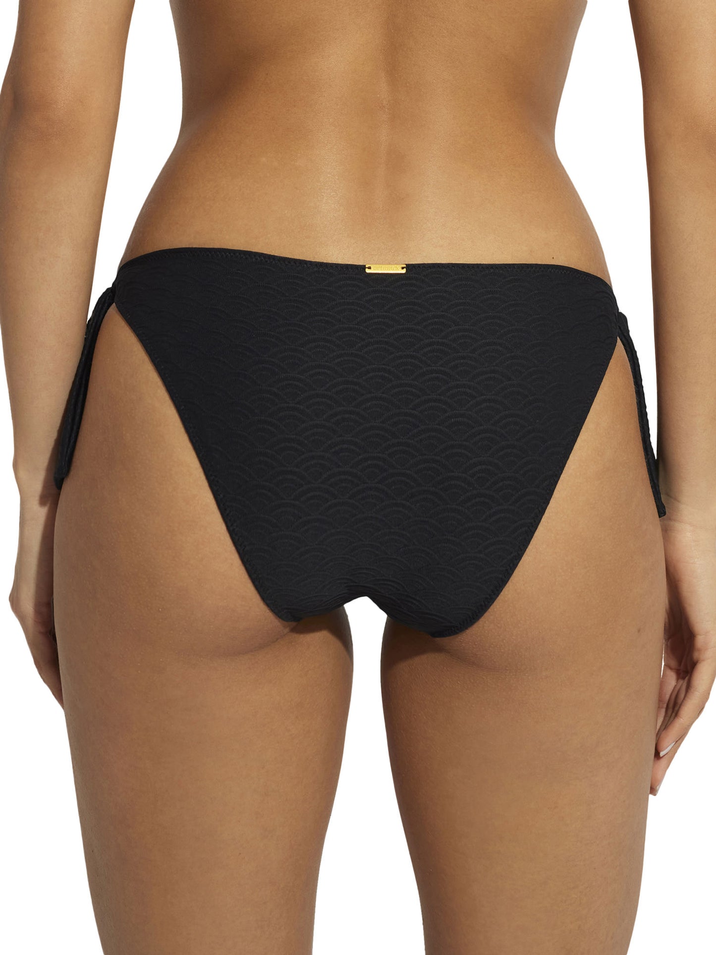 Bas maillot slip de bain taille basse à nouettes Sicilia Selmark Mare