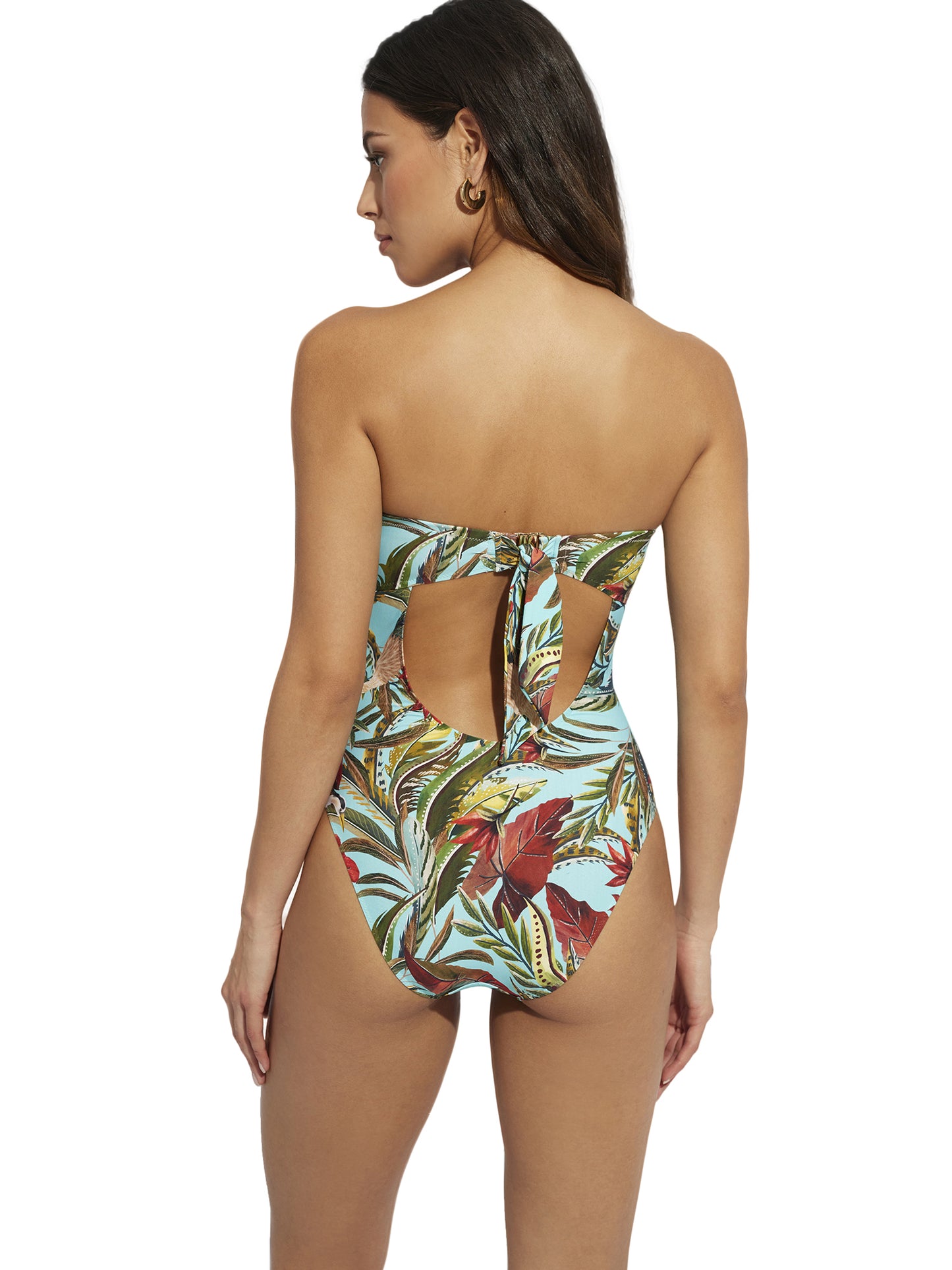 Maillot de bain une pièce bustier Galapagos Selmark Mare