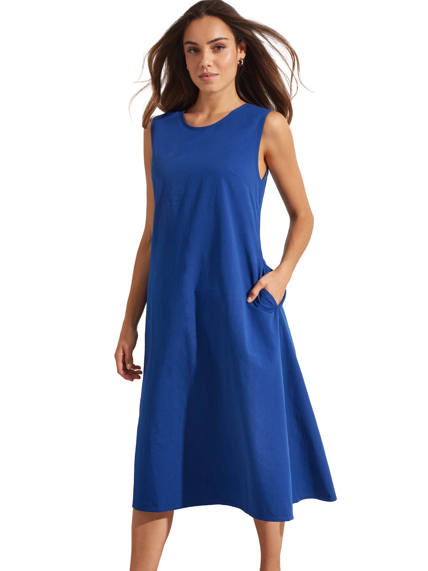 Robe estivale mi-longue sans manches BOREALIS Selmark Mare