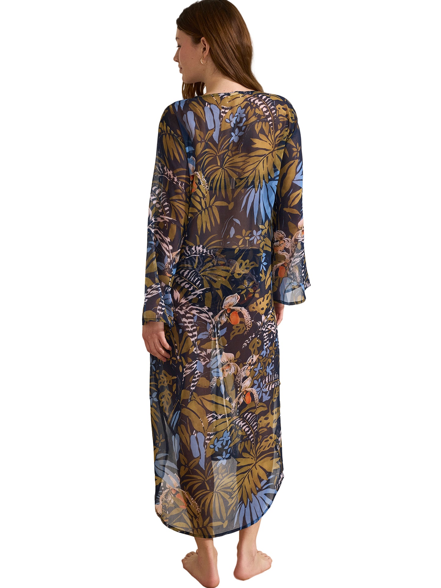 Kimono de plage mi-long AMAZONIA Selmark Mare