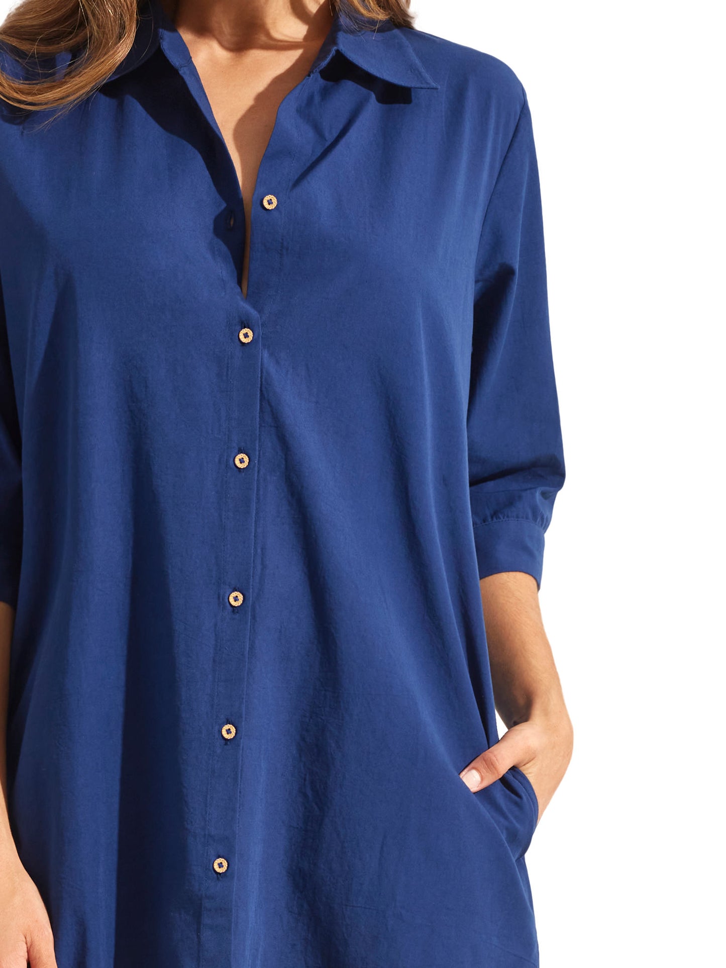 Robe estivale manches mi-longues ATLANTIS Selmark Mare