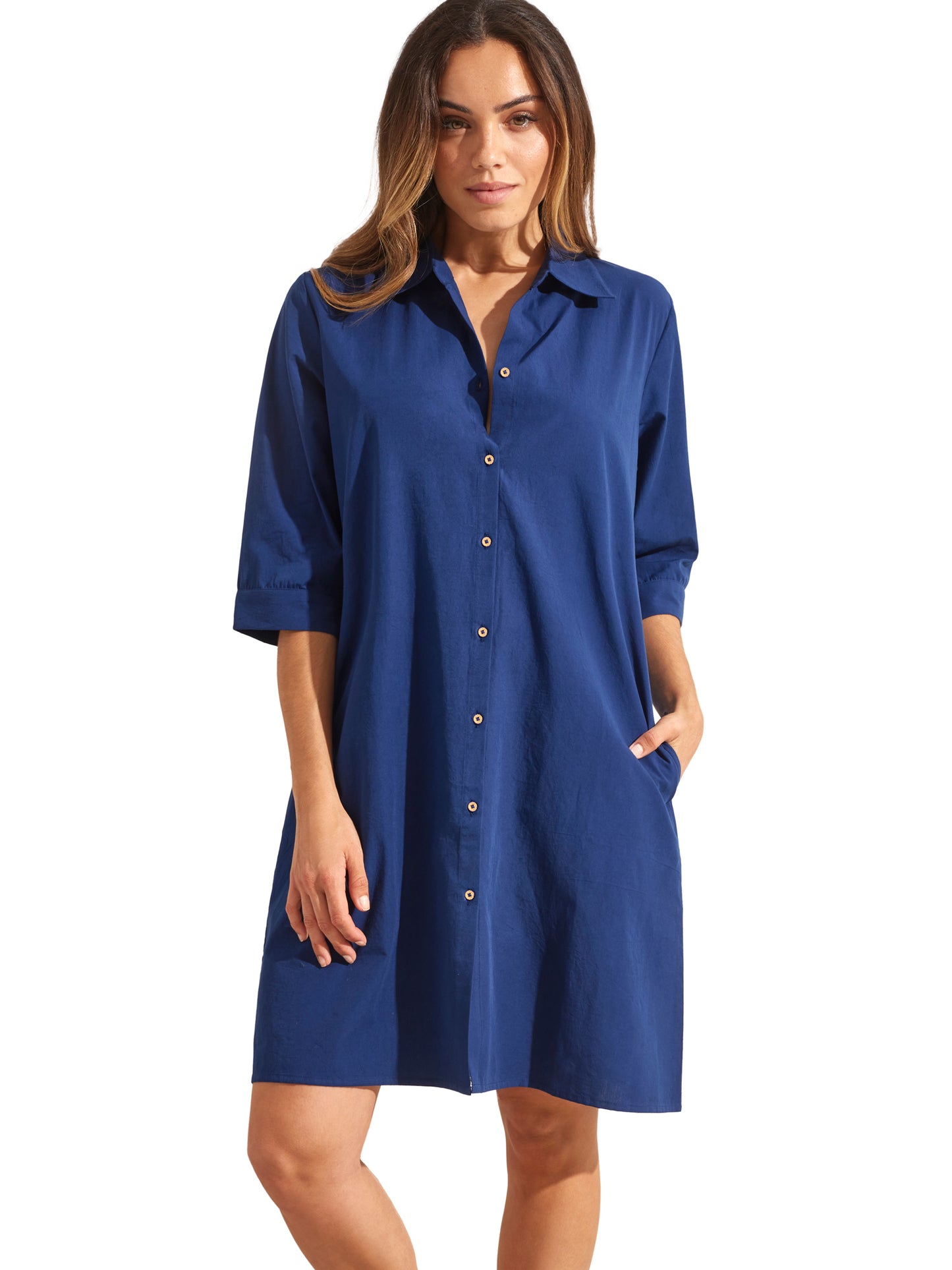 Robe estivale manches mi-longues ATLANTIS Selmark Mare