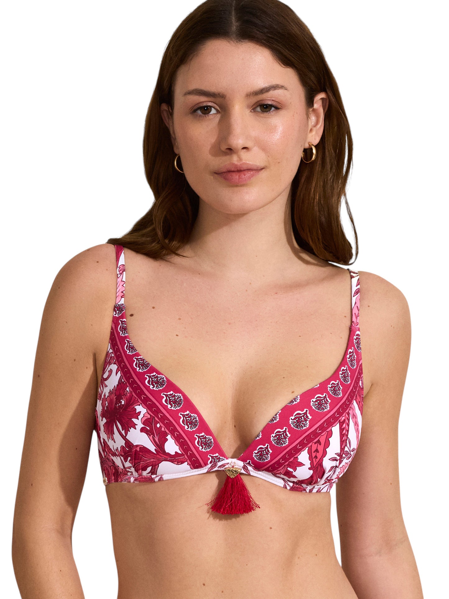 Haut maillot de bain décolleté préformé sans armatures ACANTHUS Selmark Mare
