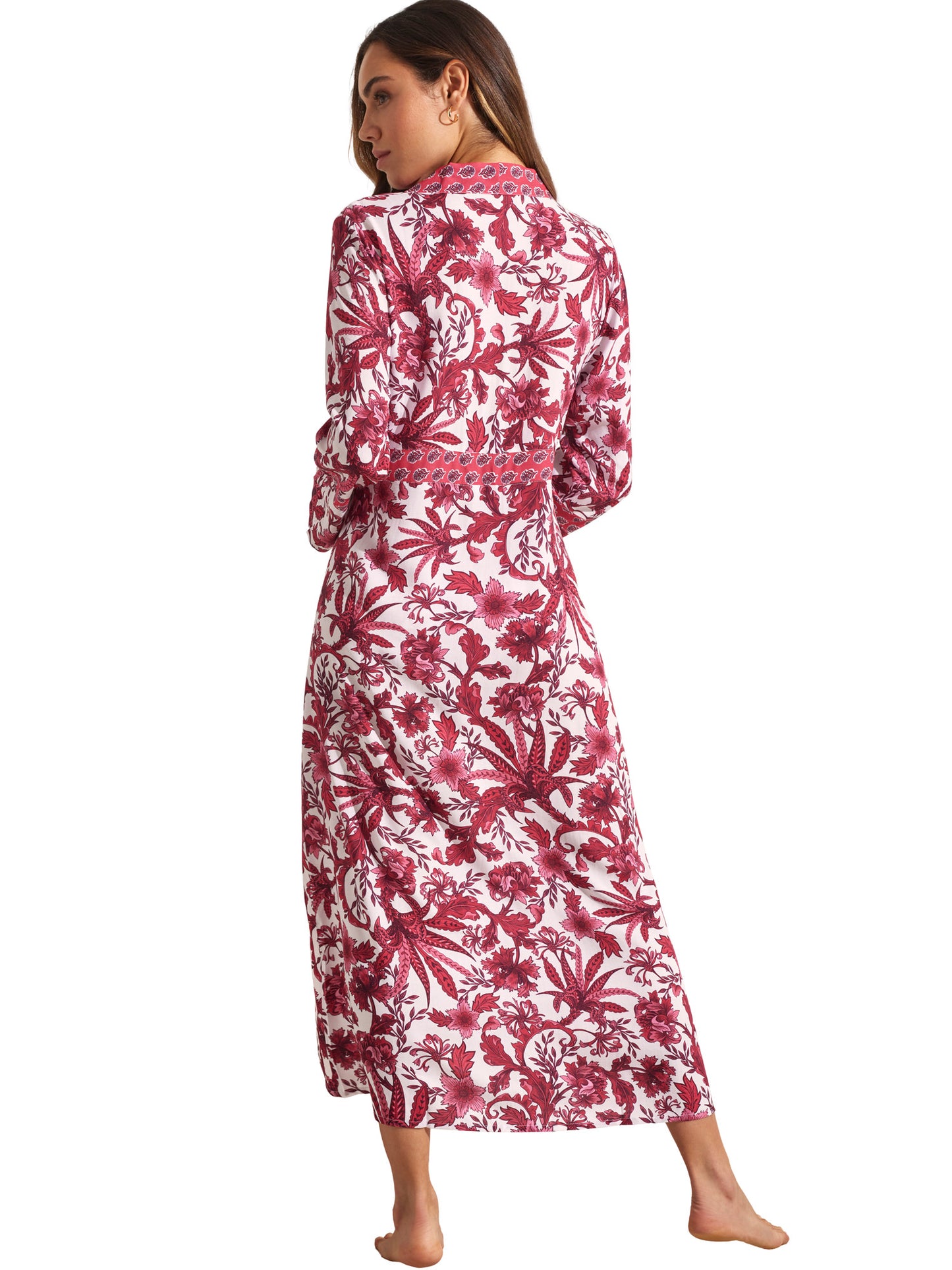 Kimono long de plage ACANTHUS Selmark Mare