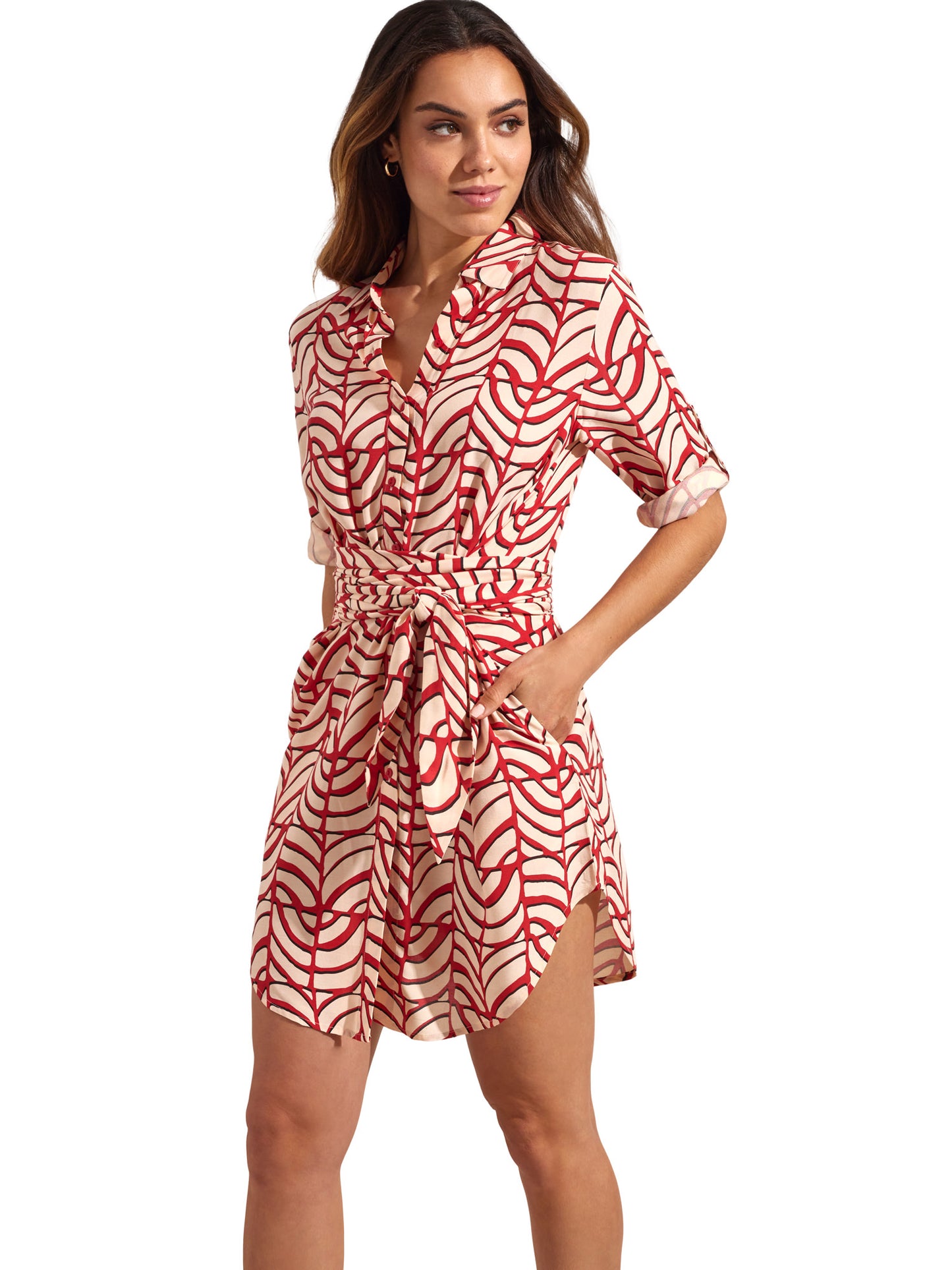 Robe estivale manches mi-longues MOAIS Selmark Mare