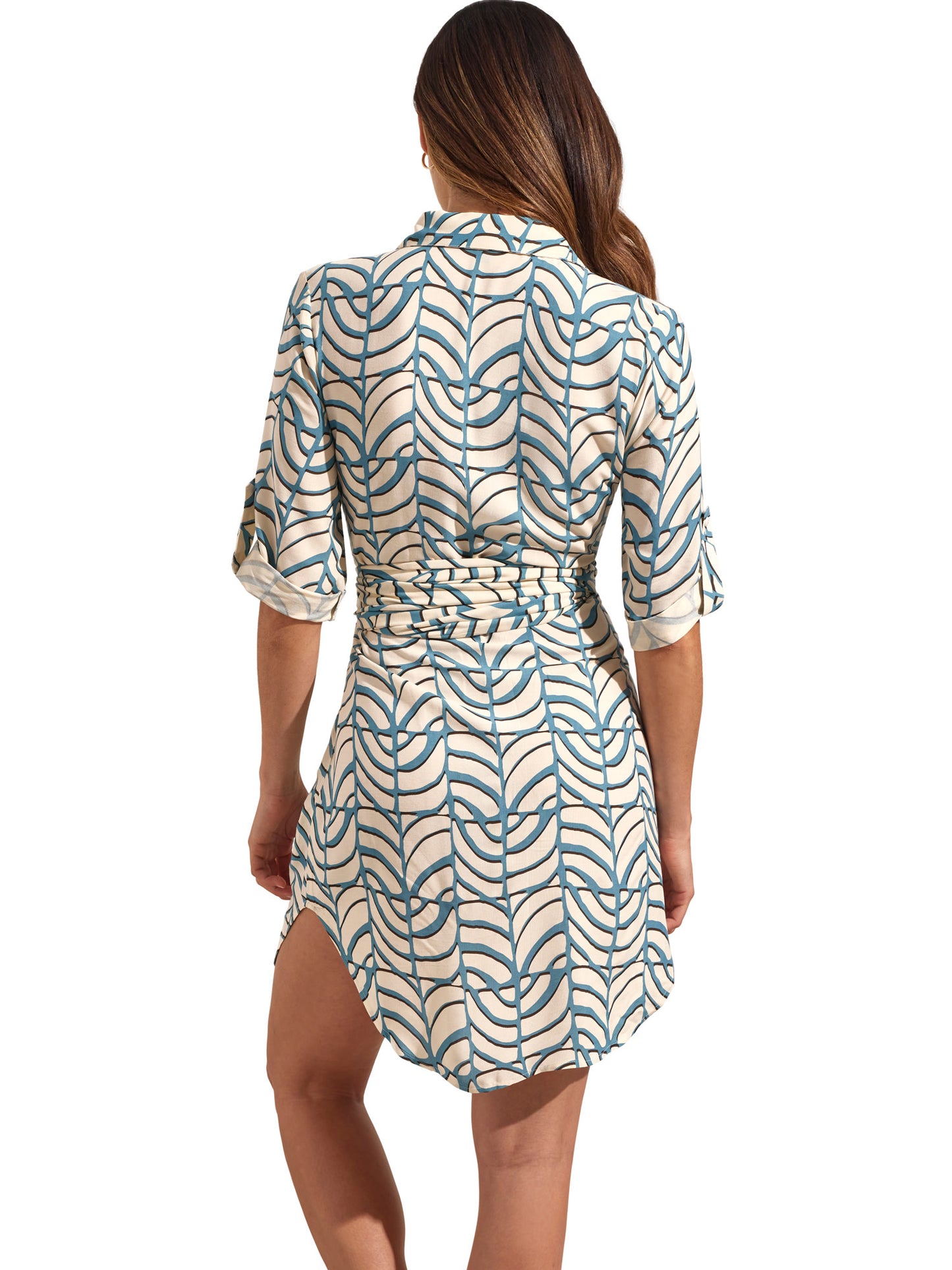 Robe estivale manches mi-longues MOAIS Selmark Mare
