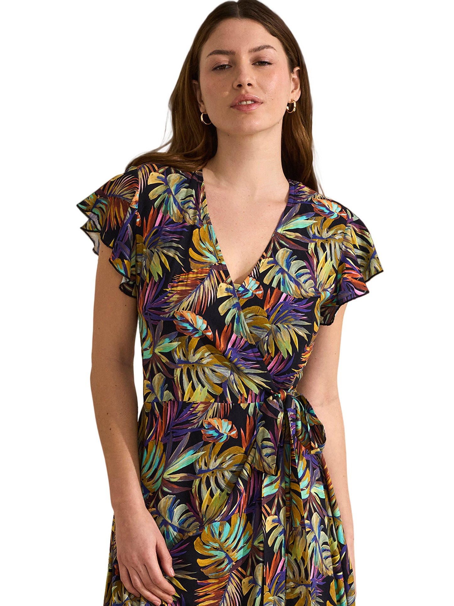 Robe longue estivale manches courtes JADE Selmark Mare
