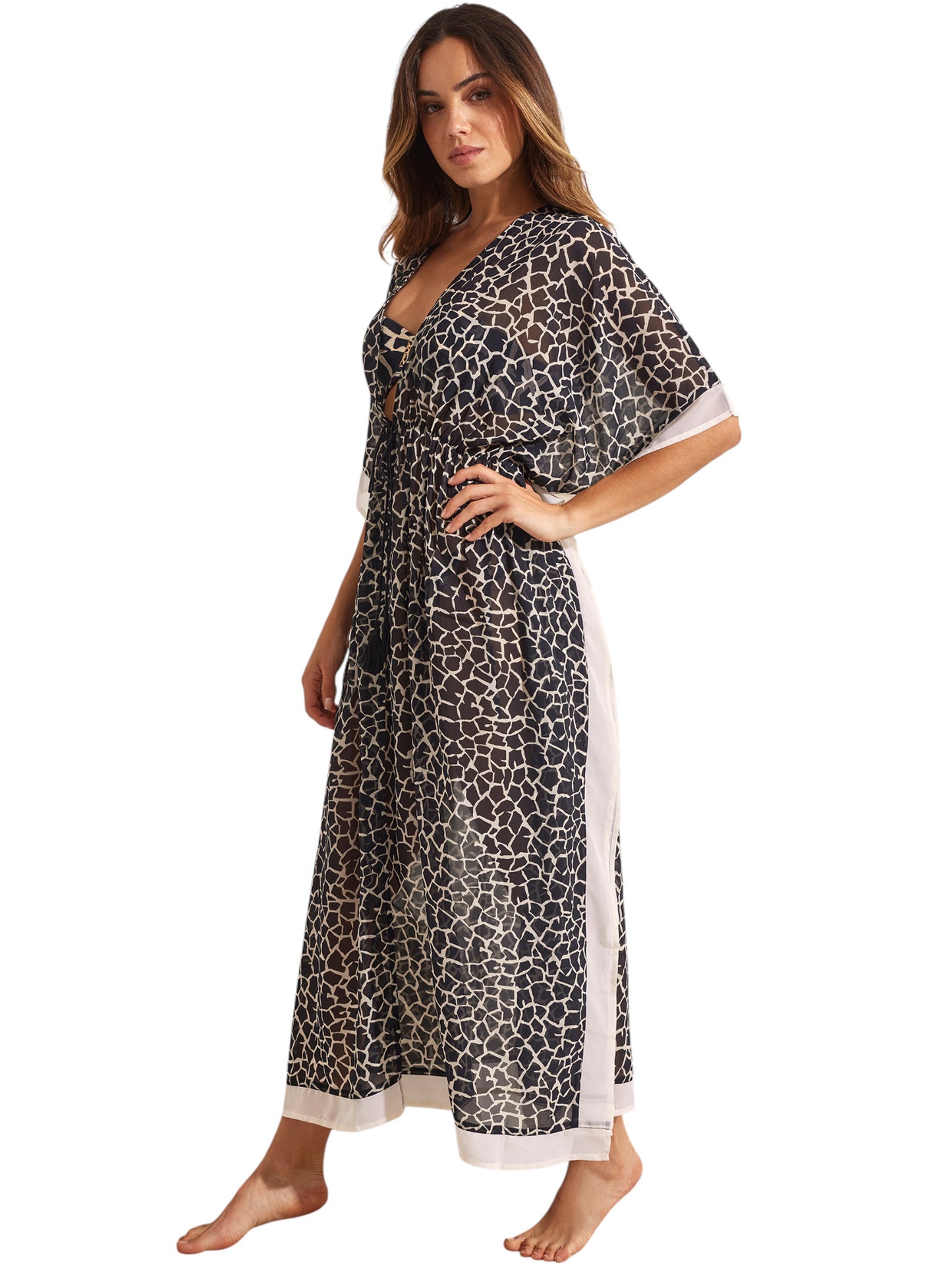 Caftan long de plage UYUNI Selmark Mare