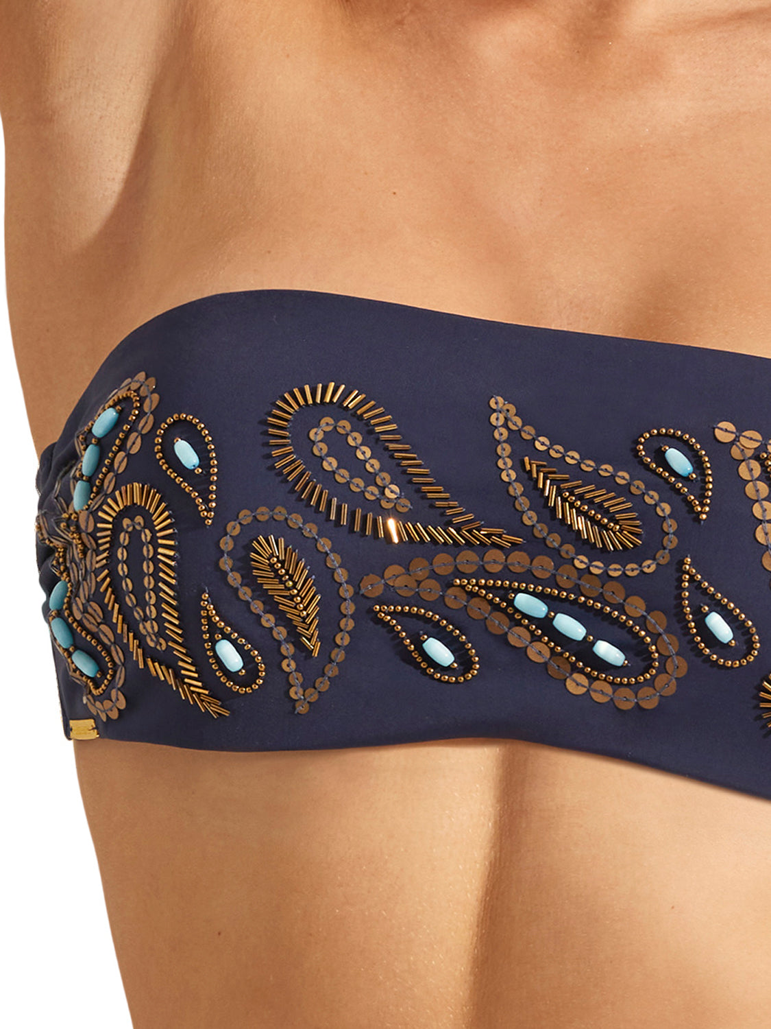 Haut maillot de bain bandeau non préformé BAIKAL Selmark Mare
