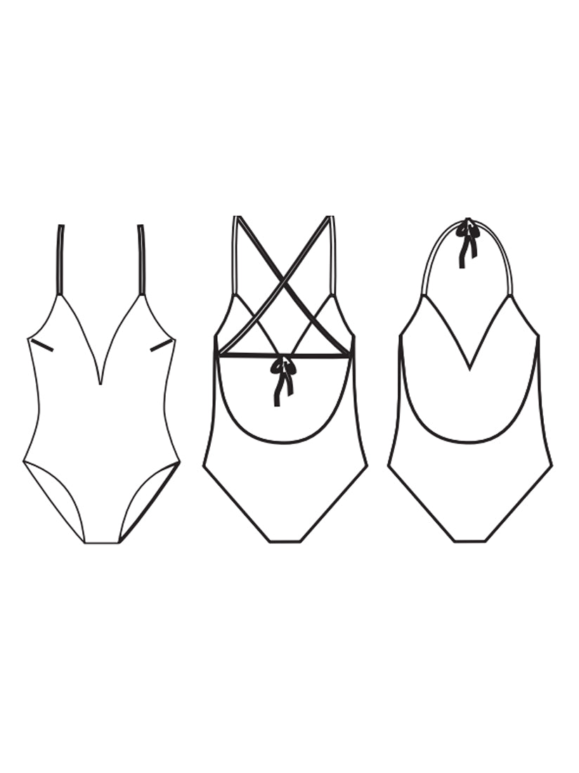Maillot de bain une pièce triangle préformé BAIKAL Selmark Mare