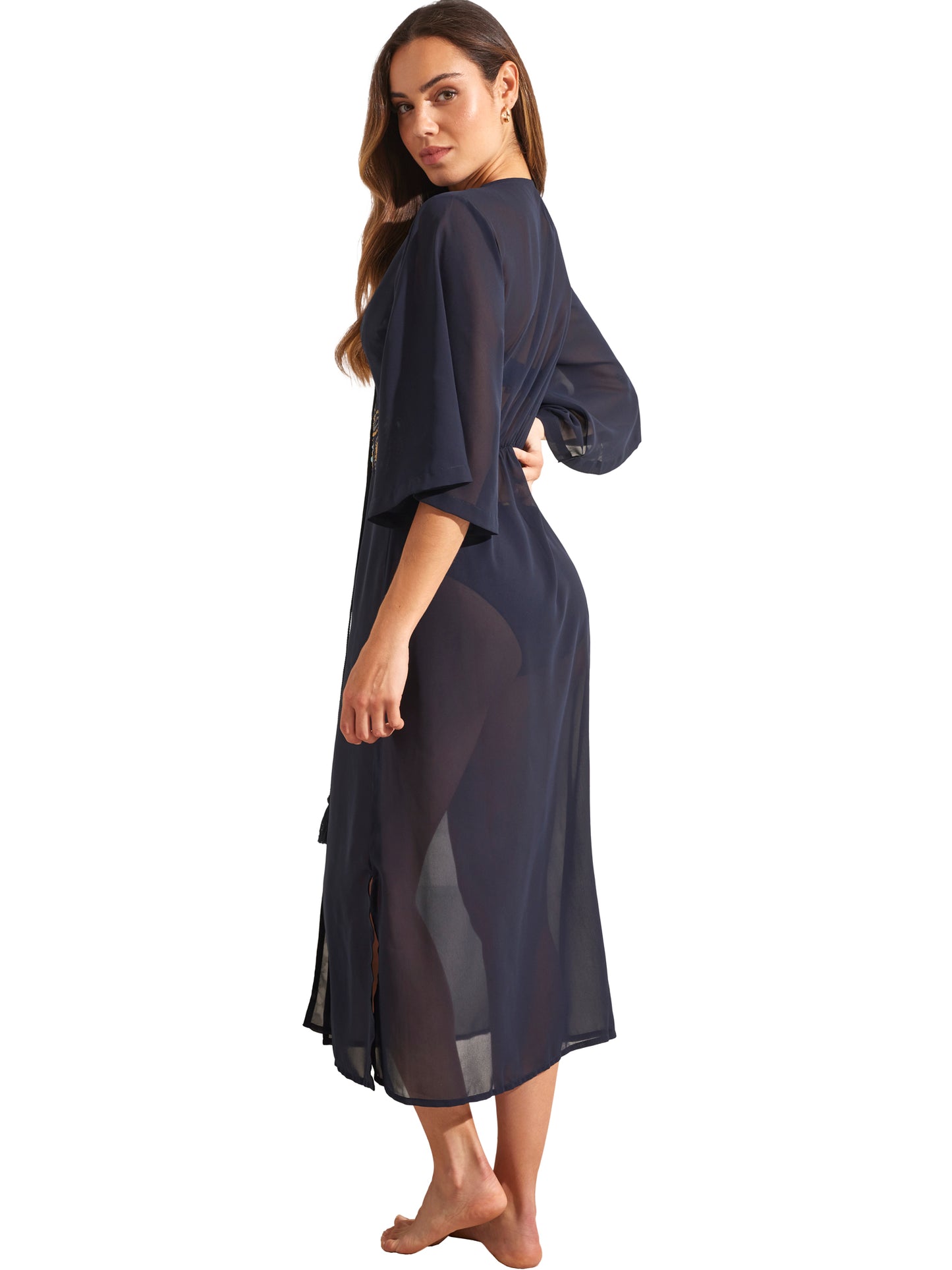 Kimono long de plage BAIKAL Selmark Mare