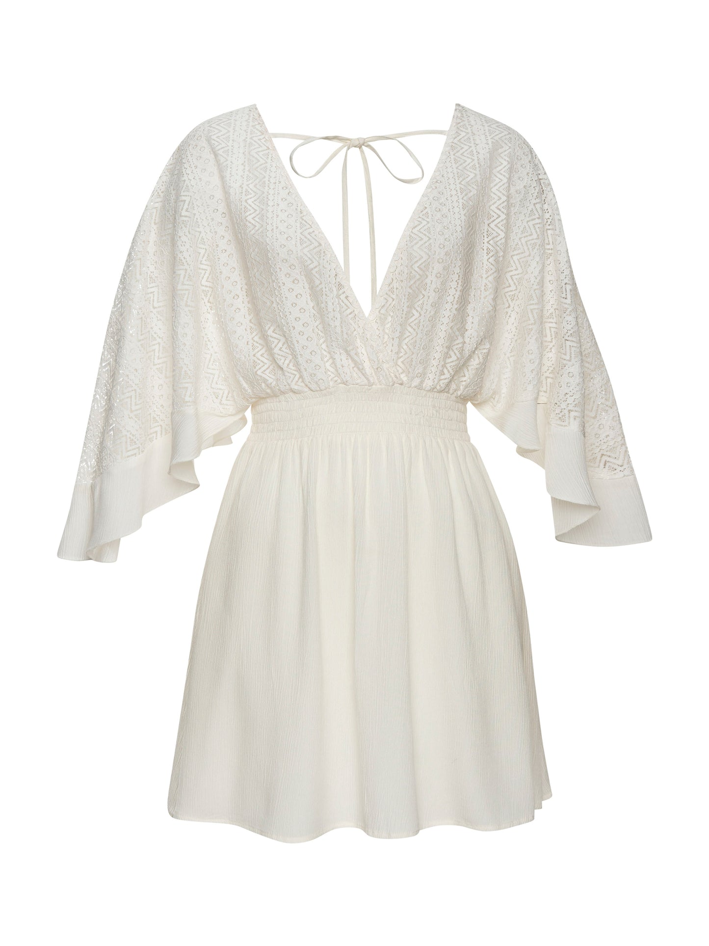 Robe de plage manches trois-quarts Lace Lascana