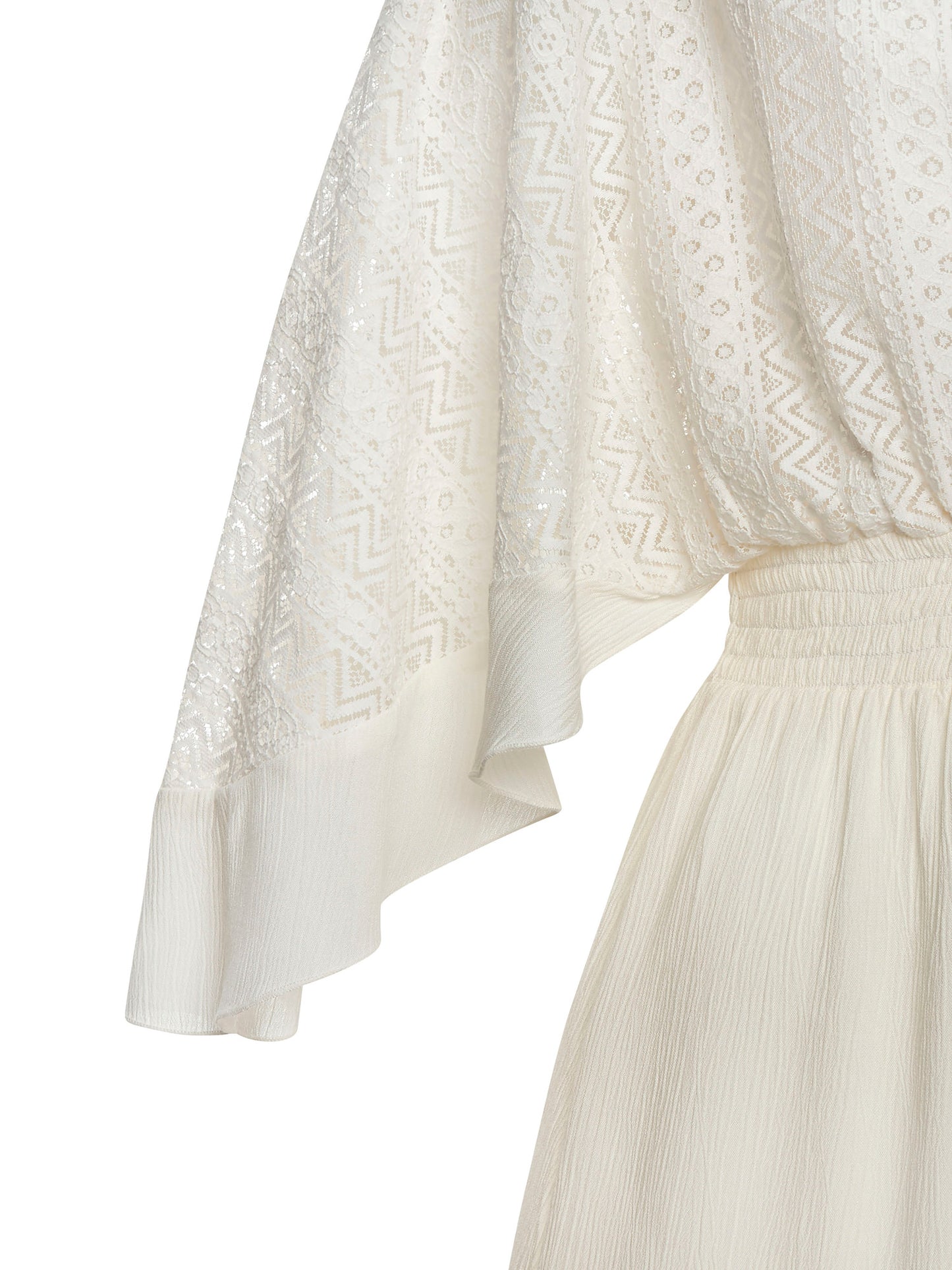 Robe de plage manches trois-quarts Lace Lascana