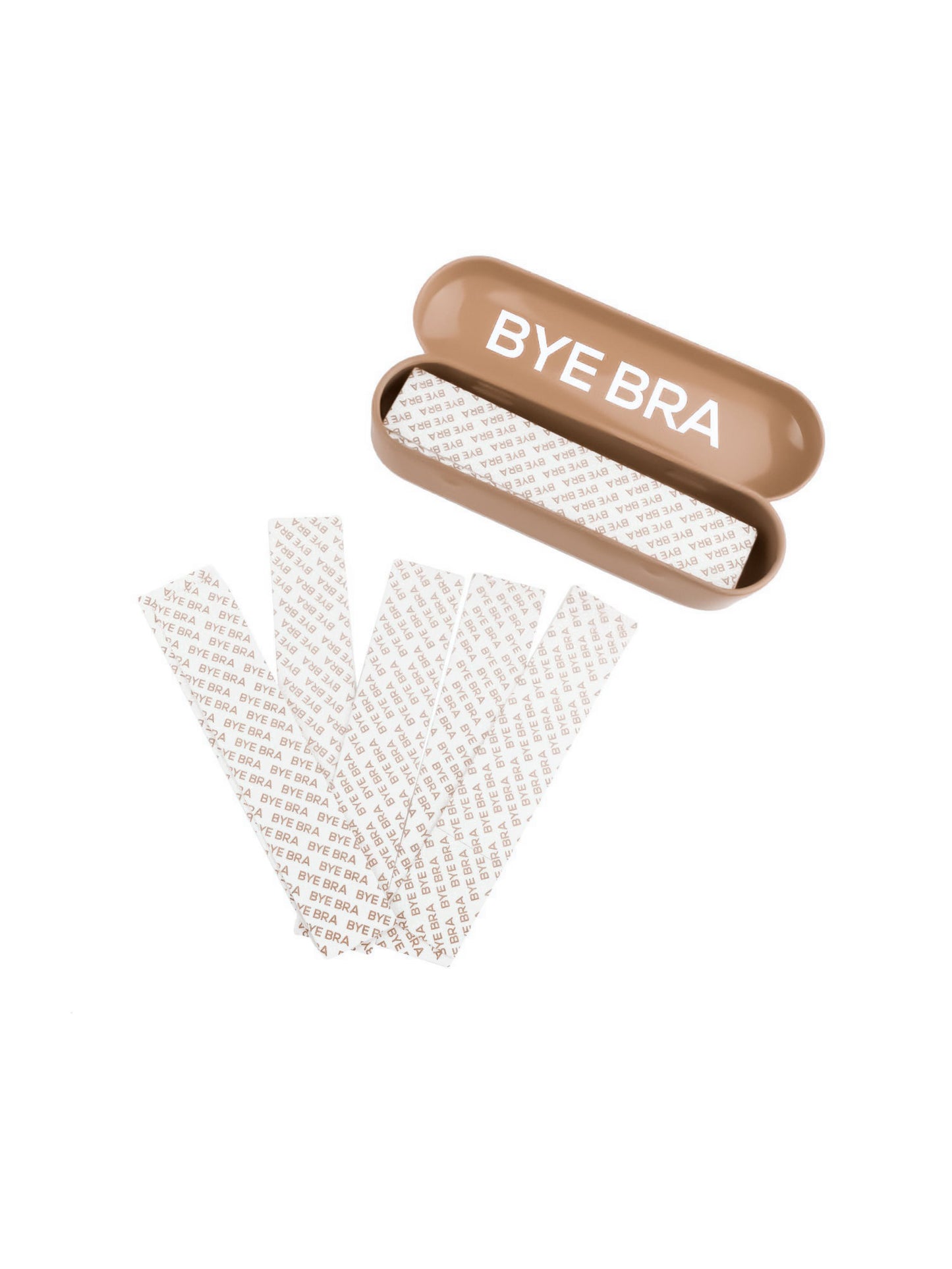 Lot x30 bandes adhésives pour décolleté dans boîte métallique Bye Bra