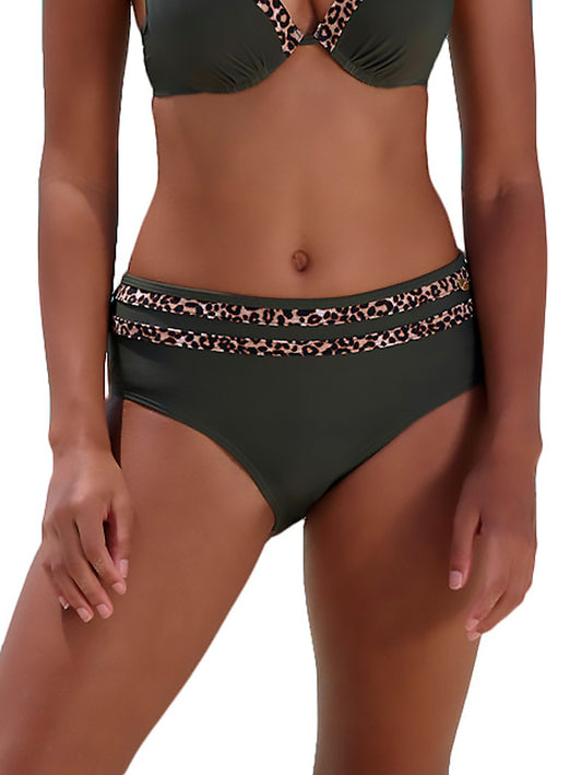 Bas maillot slip de bain taille haute Adelin Lascana