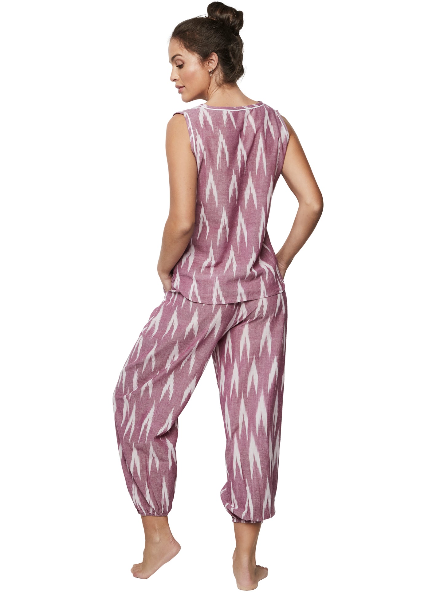 Pyjama pantacourt débardeur HOMEWEAR P101 Selmark