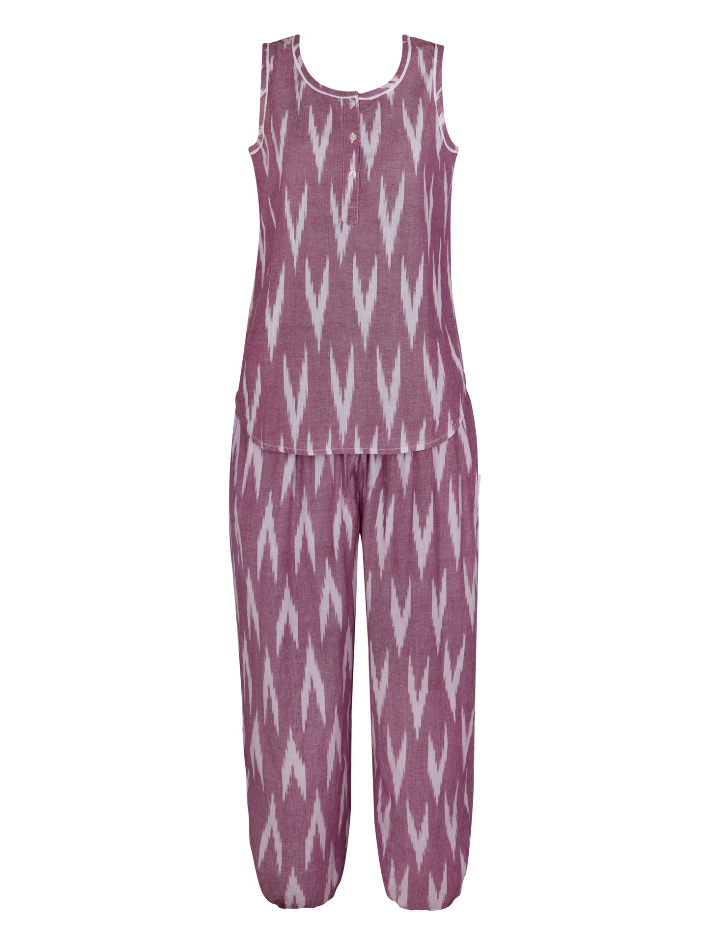 Pyjama pantacourt débardeur HOMEWEAR P101 Selmark