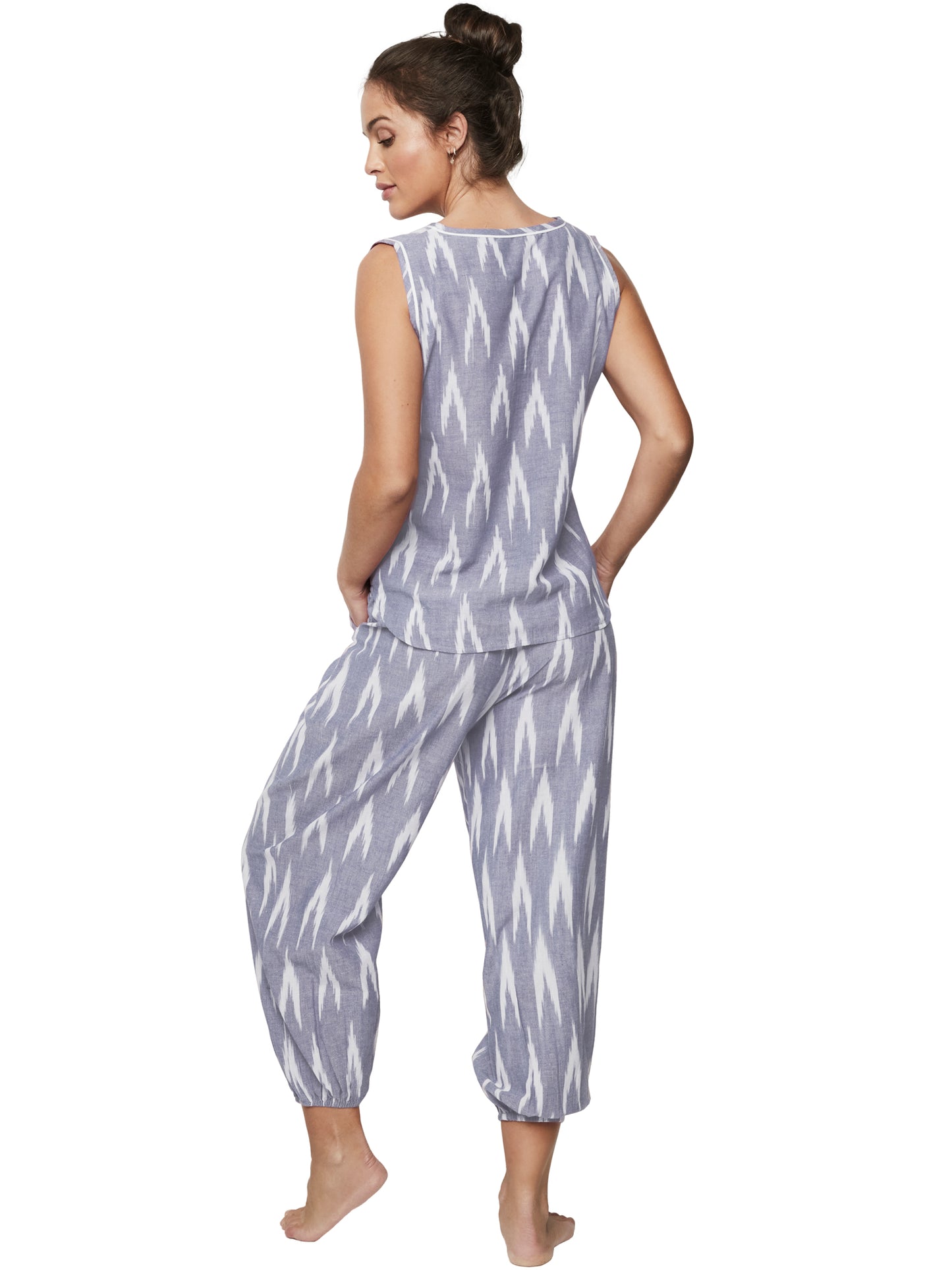 Pyjama pantacourt débardeur HOMEWEAR P101 Selmark