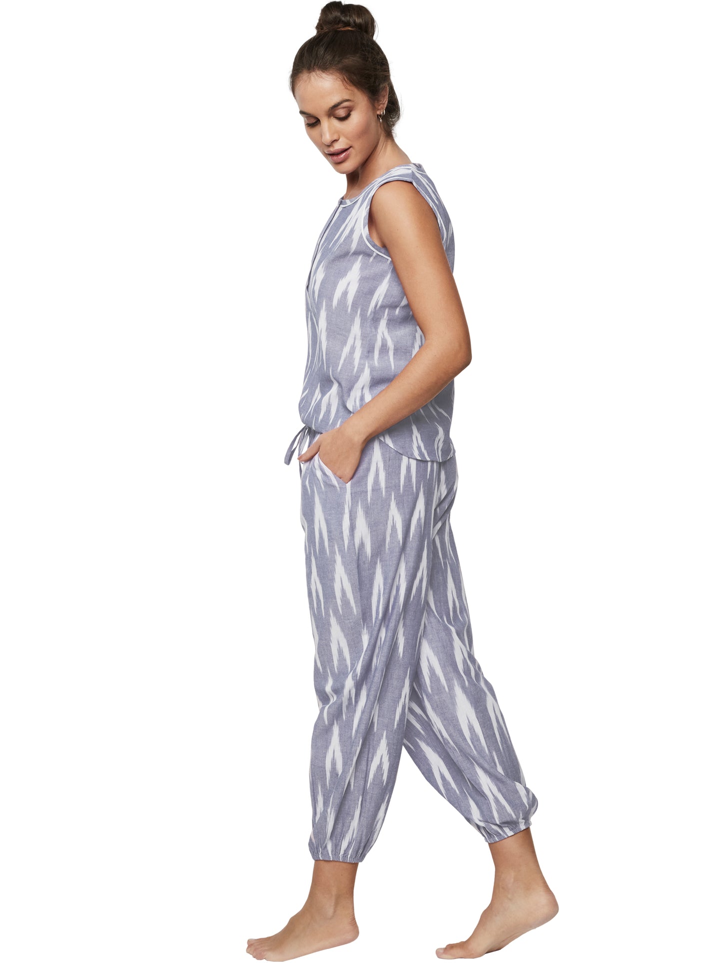 Pyjama pantacourt débardeur HOMEWEAR P101 Selmark