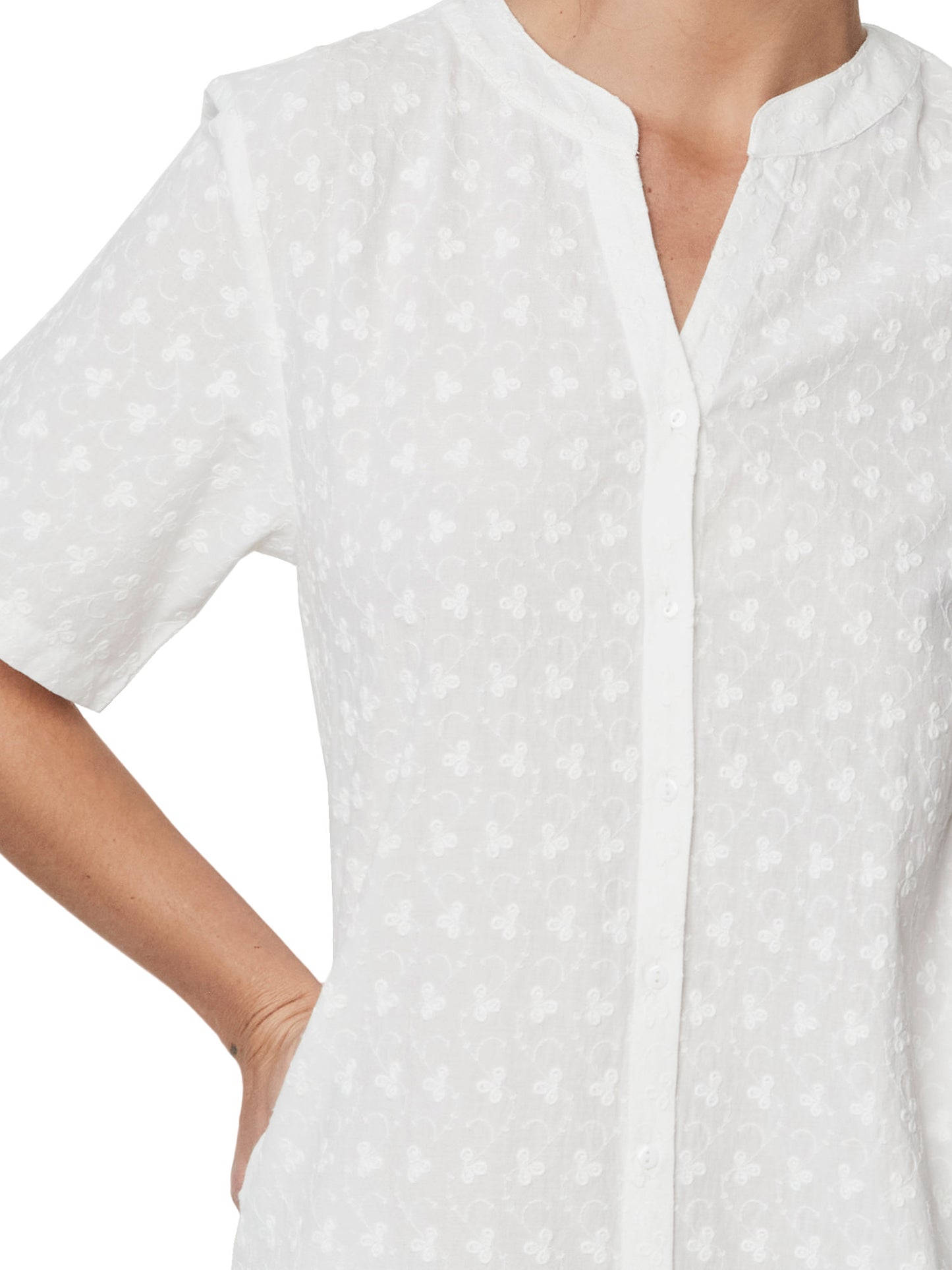 Chemise de nuit manches courtes HOMEWEAR P102 Selmark