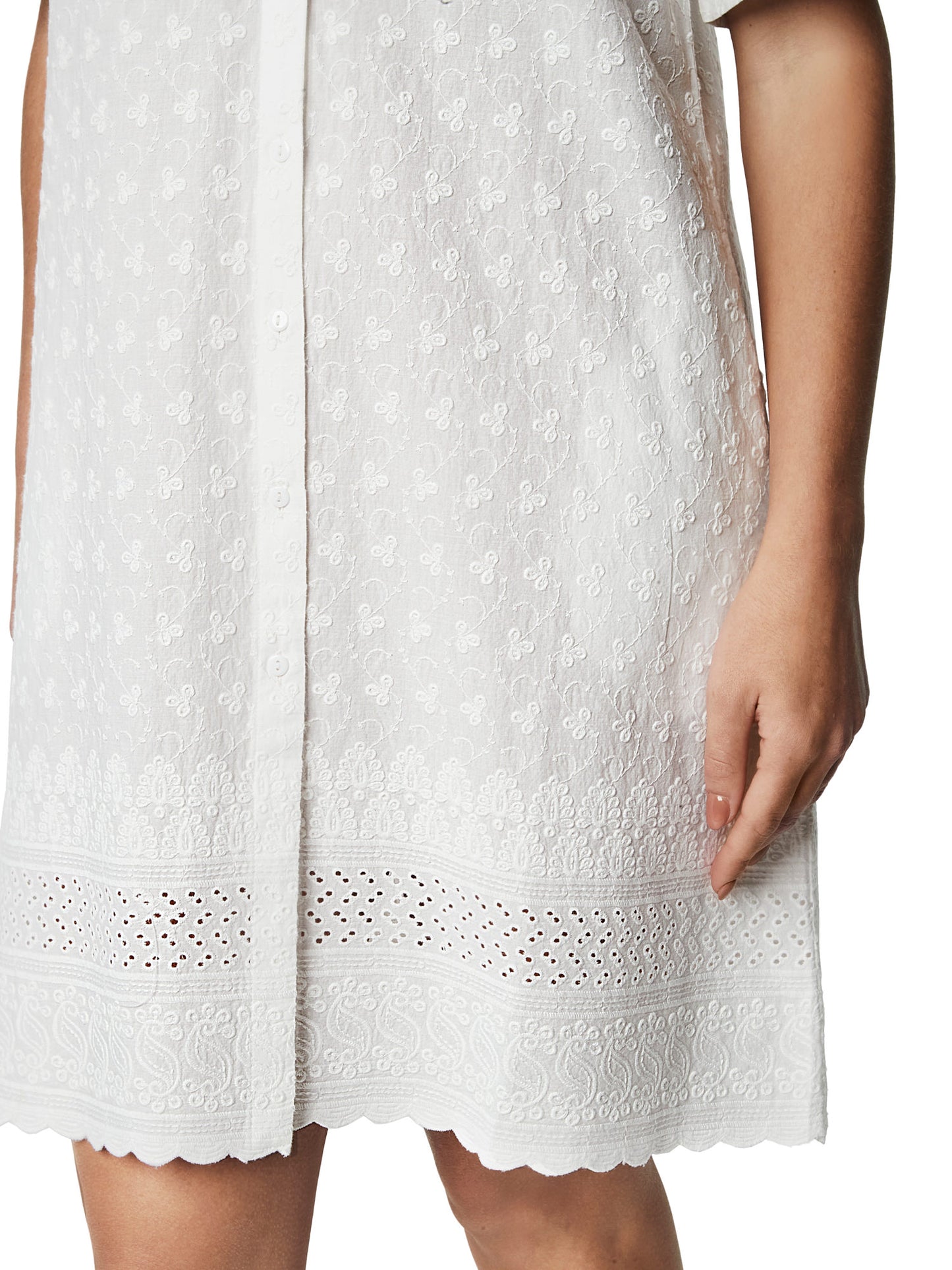 Chemise de nuit manches courtes HOMEWEAR P102 Selmark