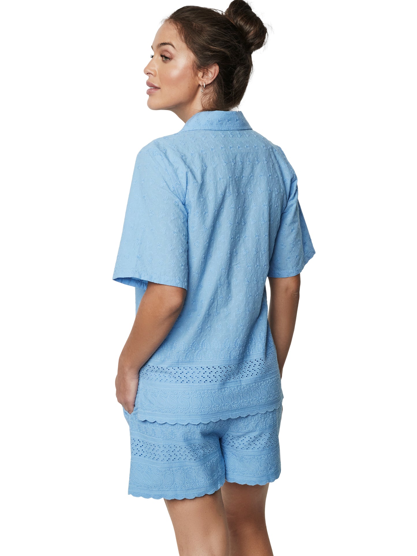 Pyjama short chemise manches courtes HOMEWEAR P102 Selmark