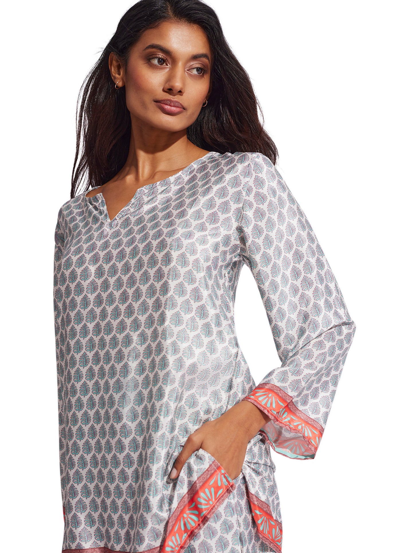Pyjama tenue d'intérieur pantacourt tunique Homewear P81 Selmark