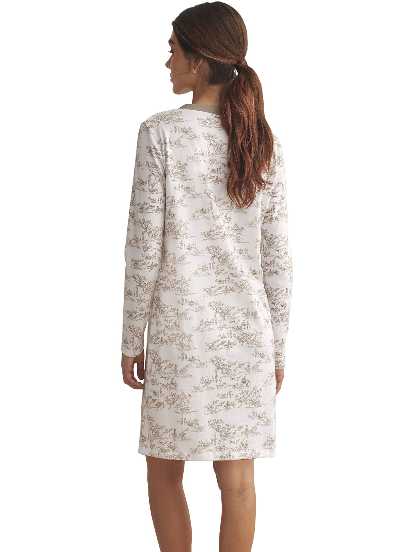 Chemise de nuit manches longues ROMANTICA Selmark